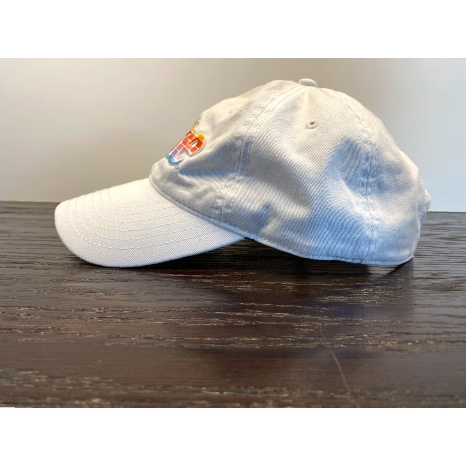 Rainbow VINTAGE Coca-Cola Hat Baseball Cap Mens One Size White Adjustable Rainbow Logo 90s Classic Logo Size ONE SIZE - 4 Thumbnail