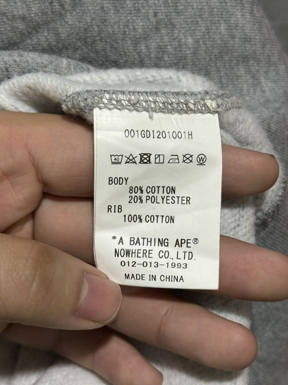 Bape A Bathing Ape College Logo Pullover Hoodie Size US L / EU 52-54 / 3 - 7 Thumbnail