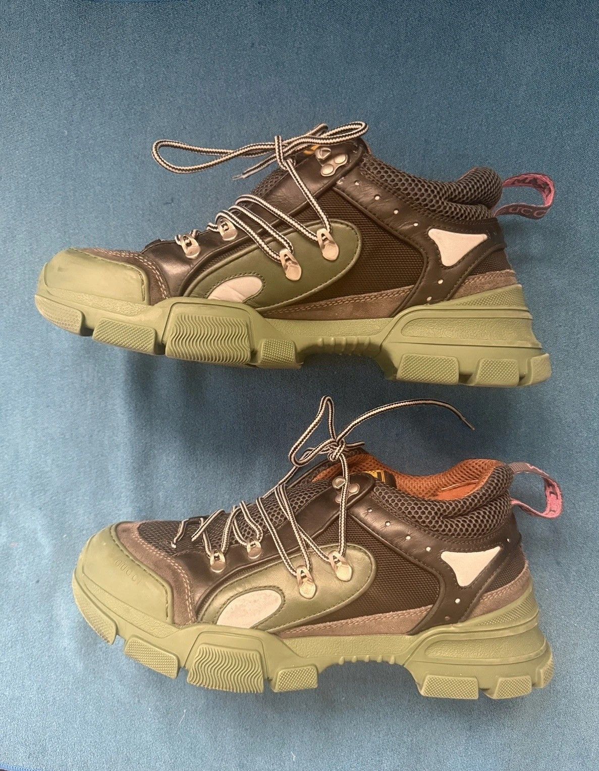 Gucci Flashtrek SEGA Green Sneaker US Size 9.5 Size US 9.5 / EU 42-43 - 1 Thumbnail