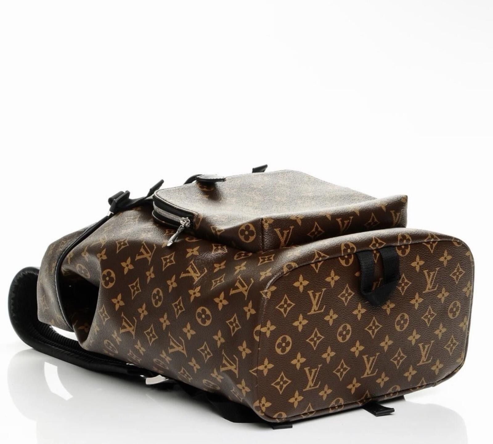 Louis Vuitton Louis Vuitton Zack Backpack Monogram Brown Canvas Leather Size ONE SIZE - 3 Thumbnail
