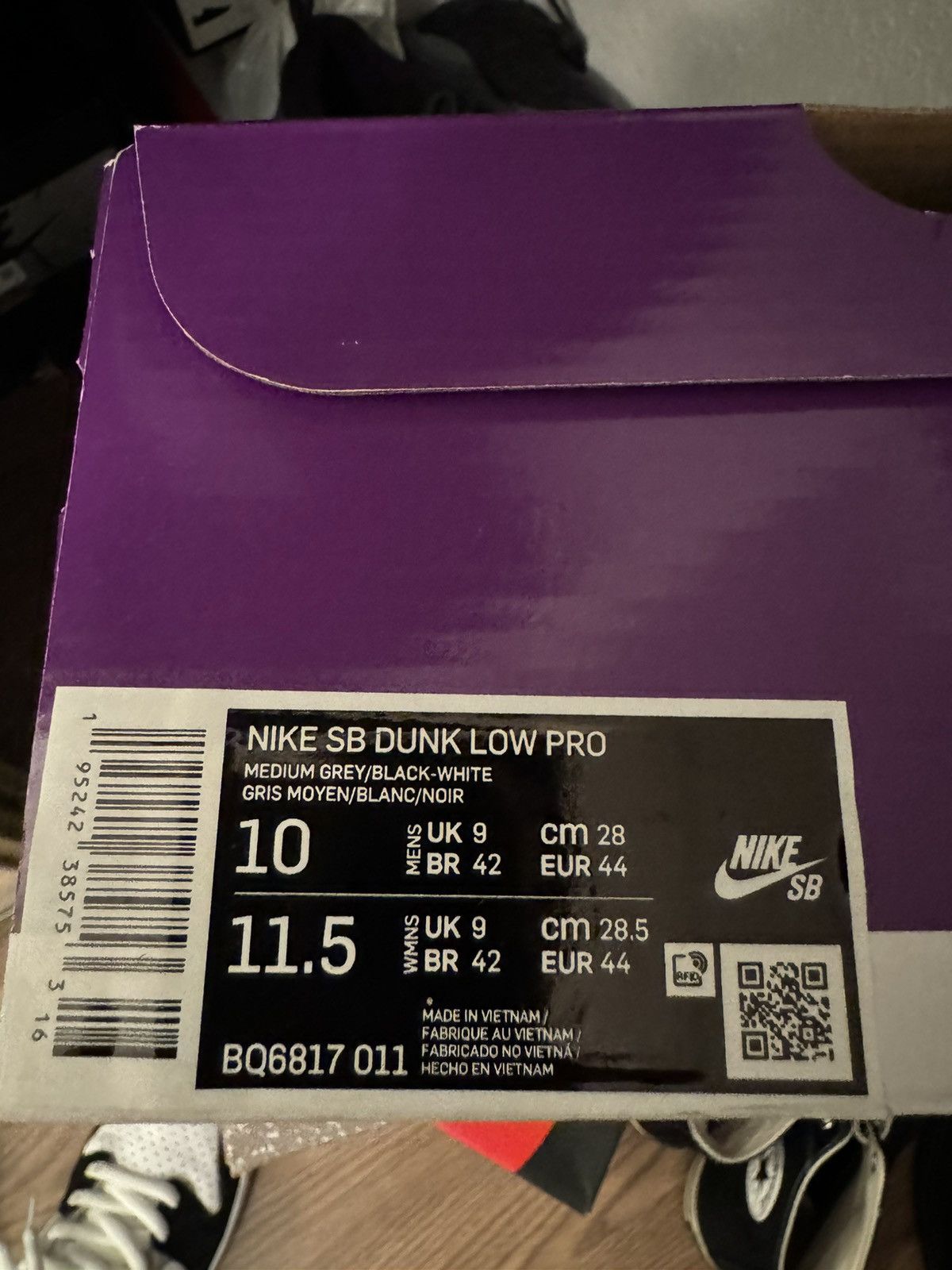 Nike Nike SB Dunk Chlorophyll Size US 10 / EU 43 - 10 Thumbnail