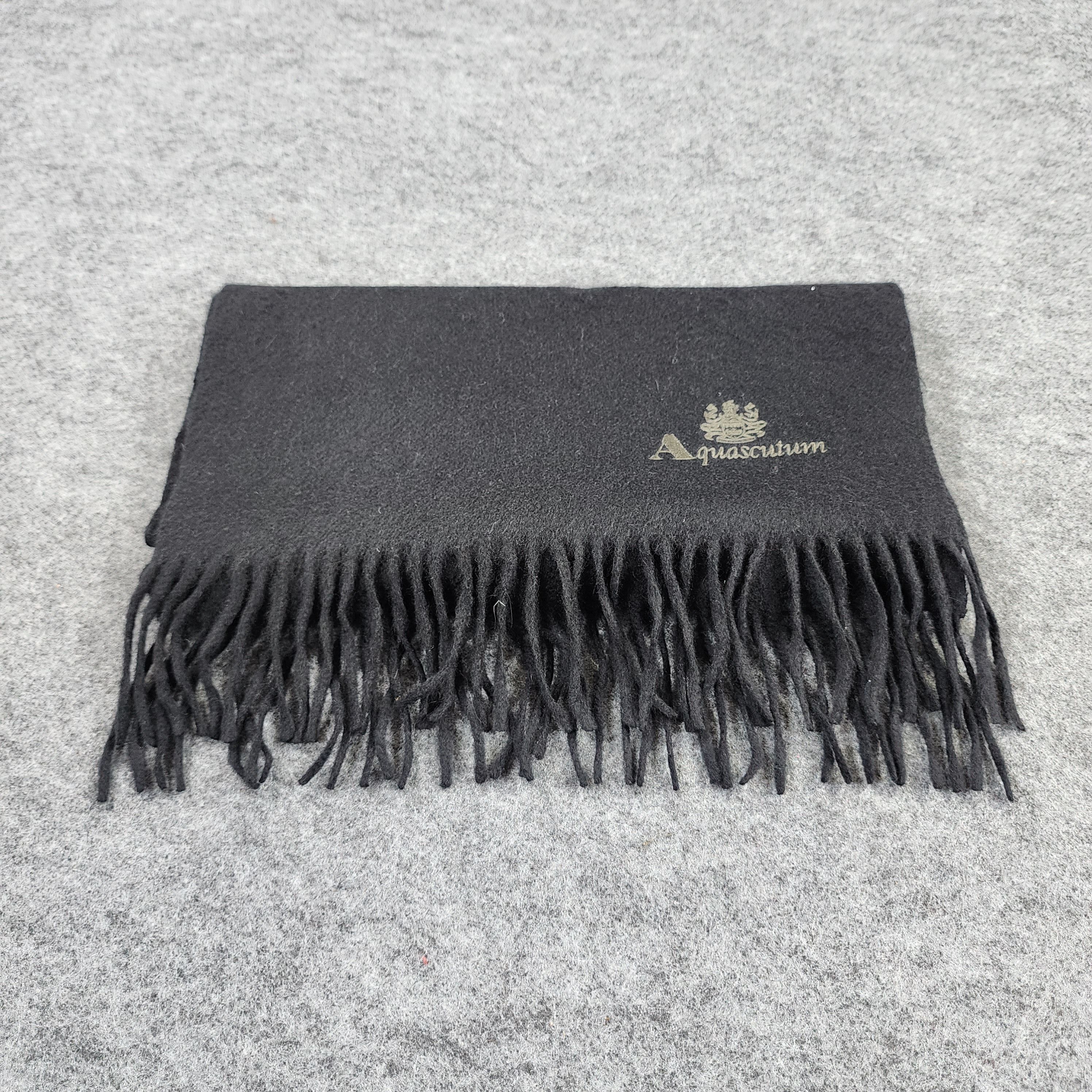 Aquascutum × Vintage Aquascutum Scarf / Muffler / Neckwear D006 Size ONE SIZE - 2 Thumbnail