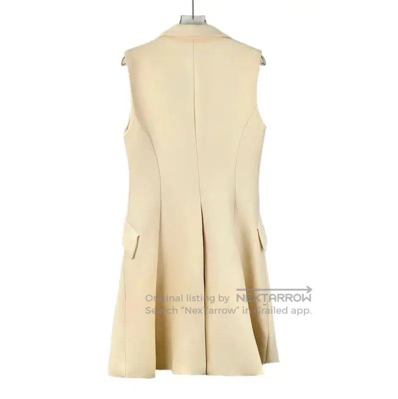 Dior Dior Beige Wool Women’s Dress - Size S . Size S / US 4 / IT 40 - 1 Thumbnail