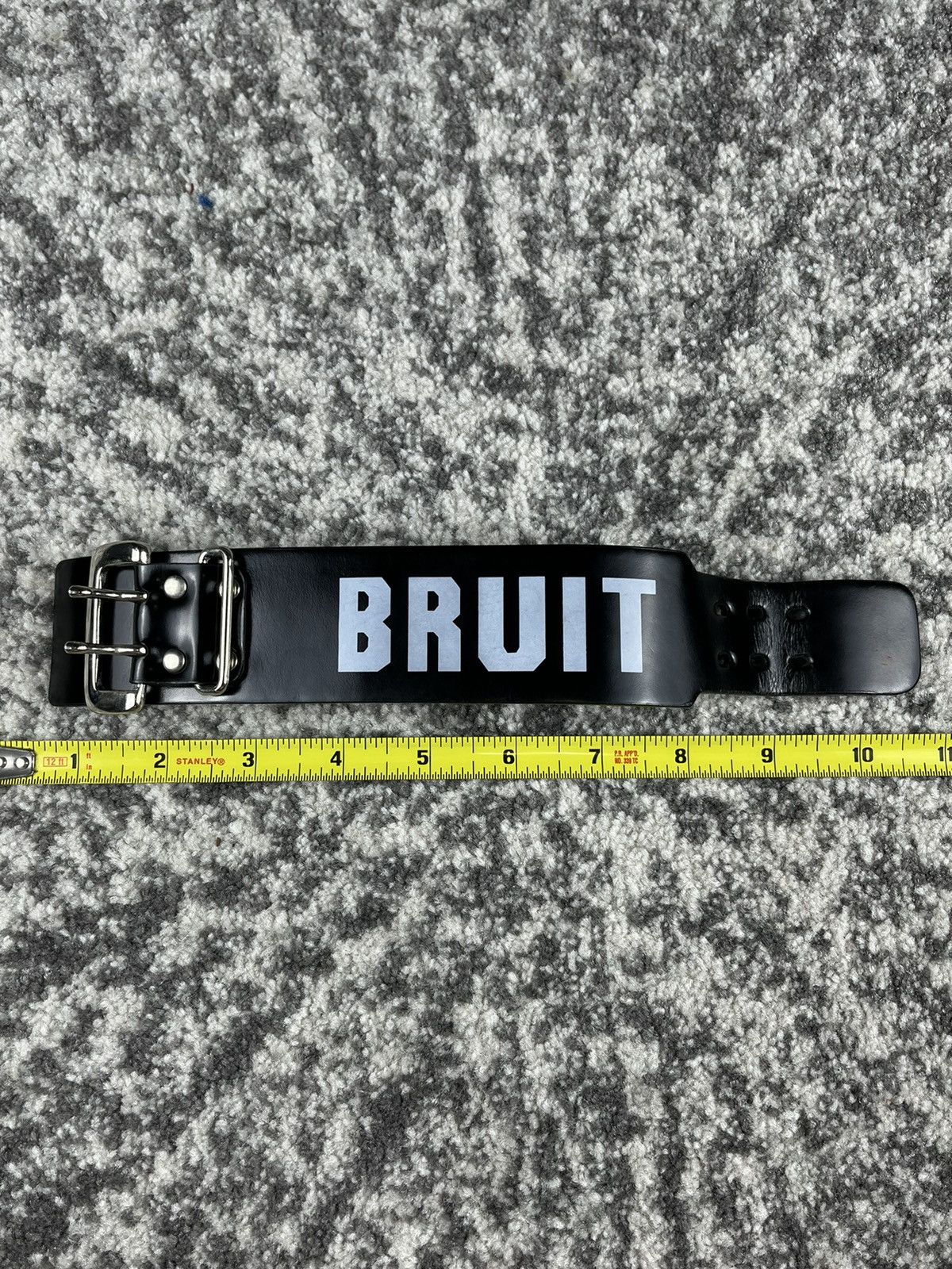 Undercover AW13 Undercover Bruit Black Leather Buckled Bracelet Size ONE SIZE - 5 Thumbnail