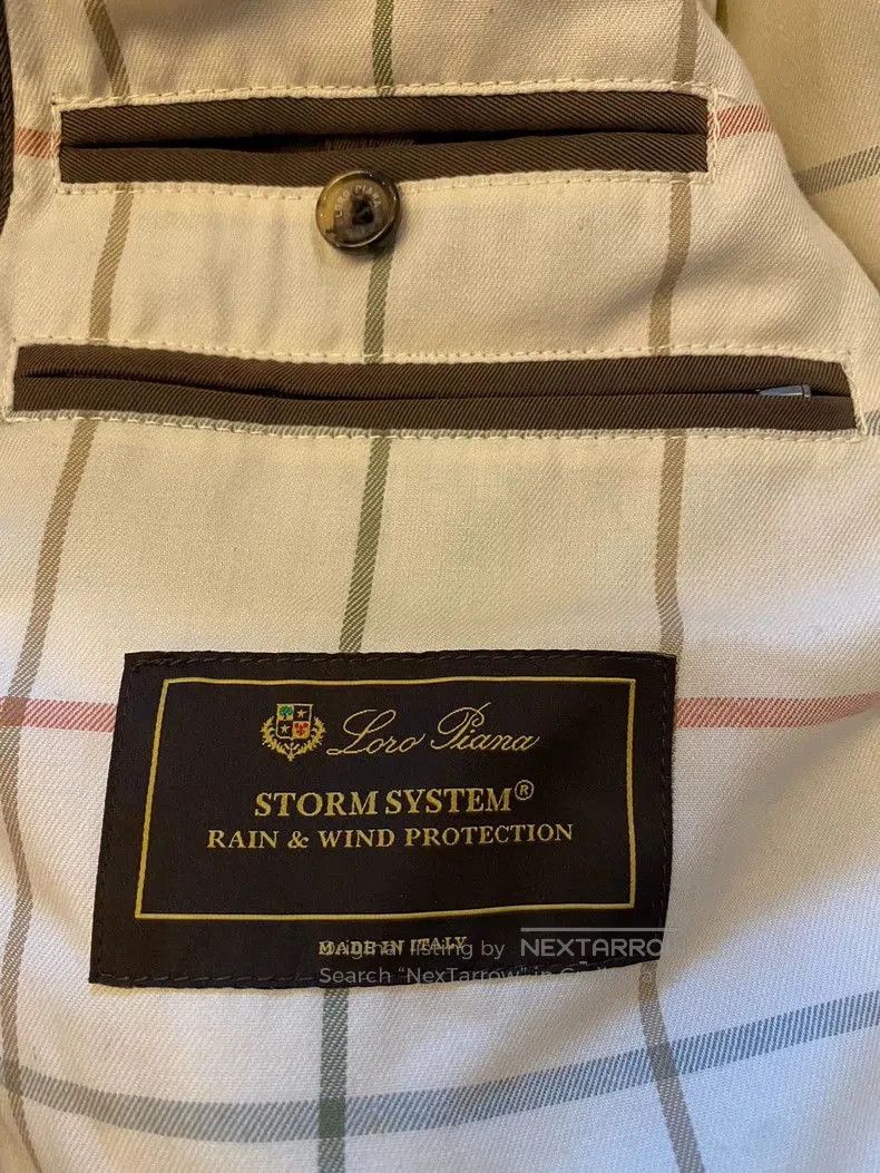 Loro Piana Loro Piana Storm System Cotton Coat. Size US L / EU 52-54 / 3 - 7 Thumbnail