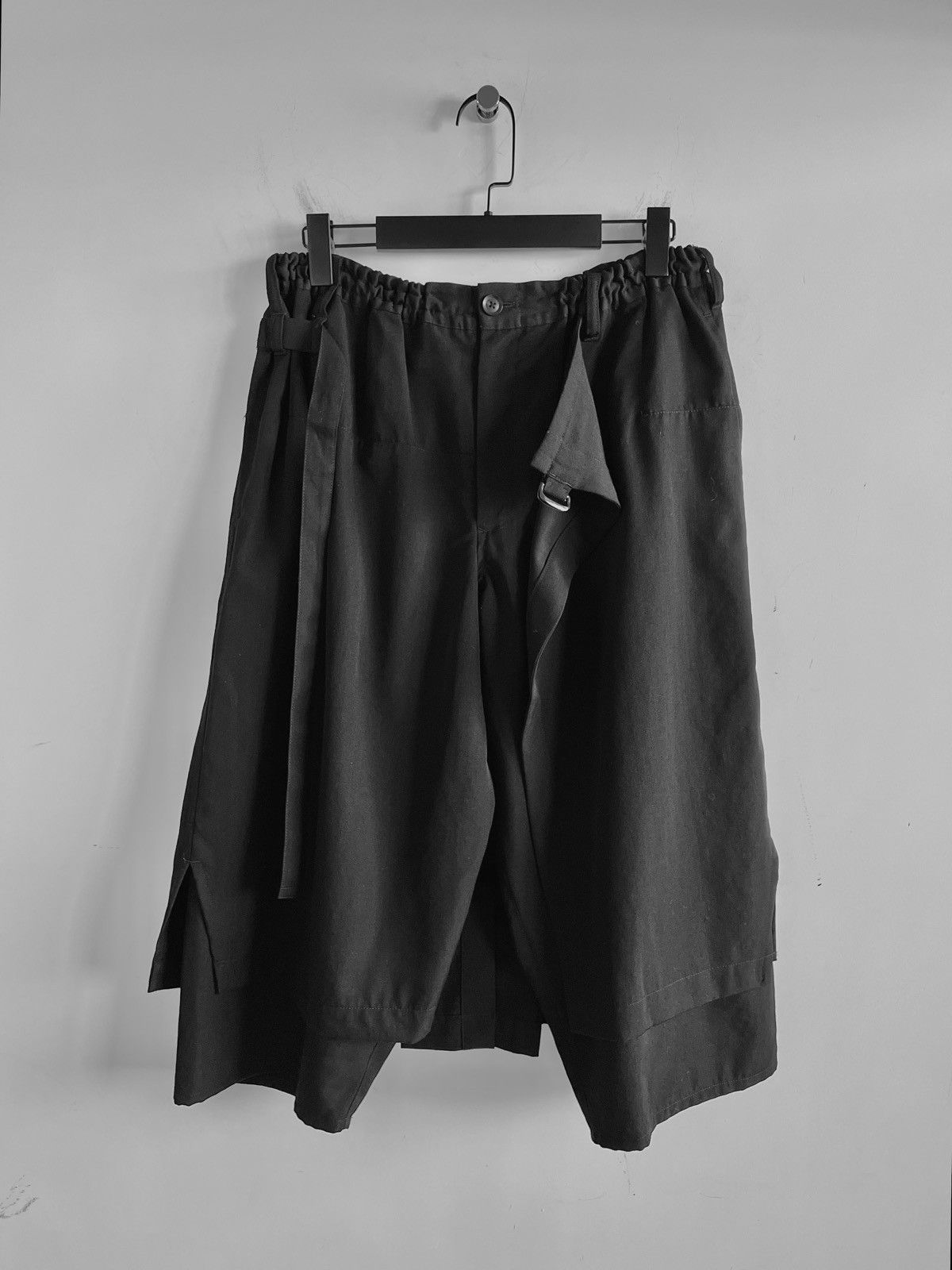 Yohji Yamamoto Yohji Yamamoto Pour Homme AW20 - W/Gabardine Wrap Pants Size US 30 / EU 46 - 3 Thumbnail