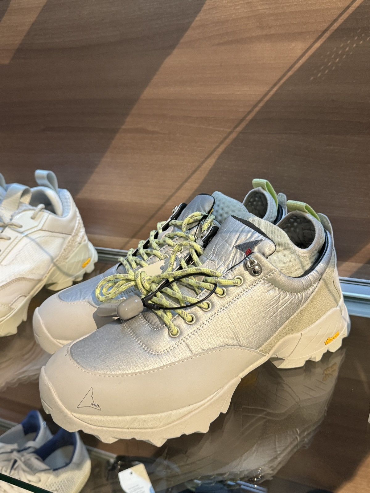 image of Roa Neal Ripstop Hiking Sneakers in White, Men's (Size 8)