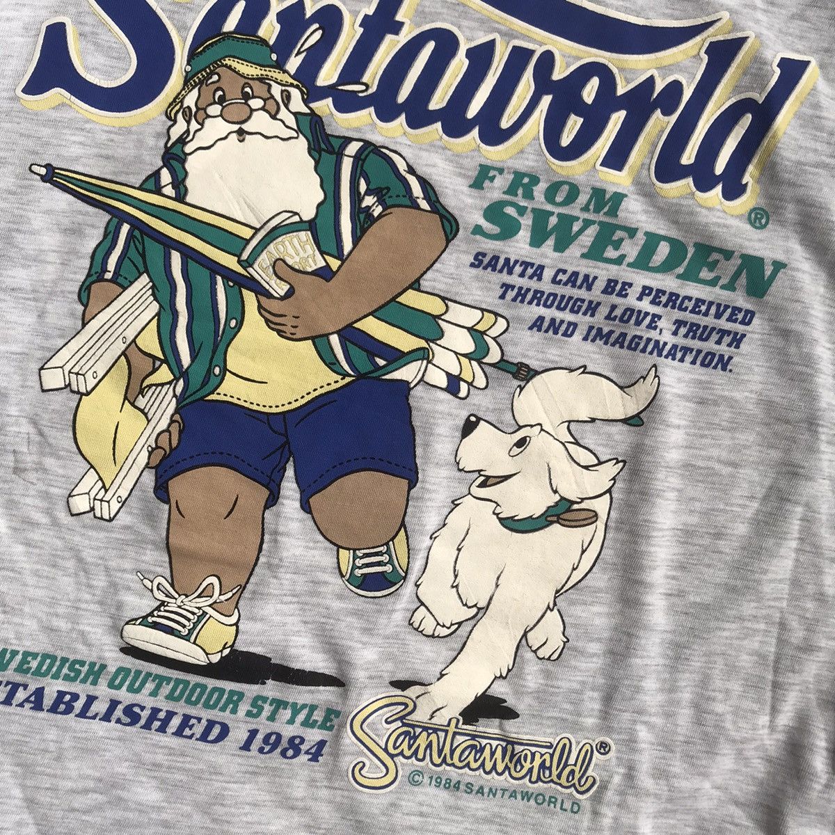 Cartoon Network × Japanese Brand × Vintage T-Shirt Vintage Santa World Size US L / EU 52-54 / 3 - 4 Thumbnail