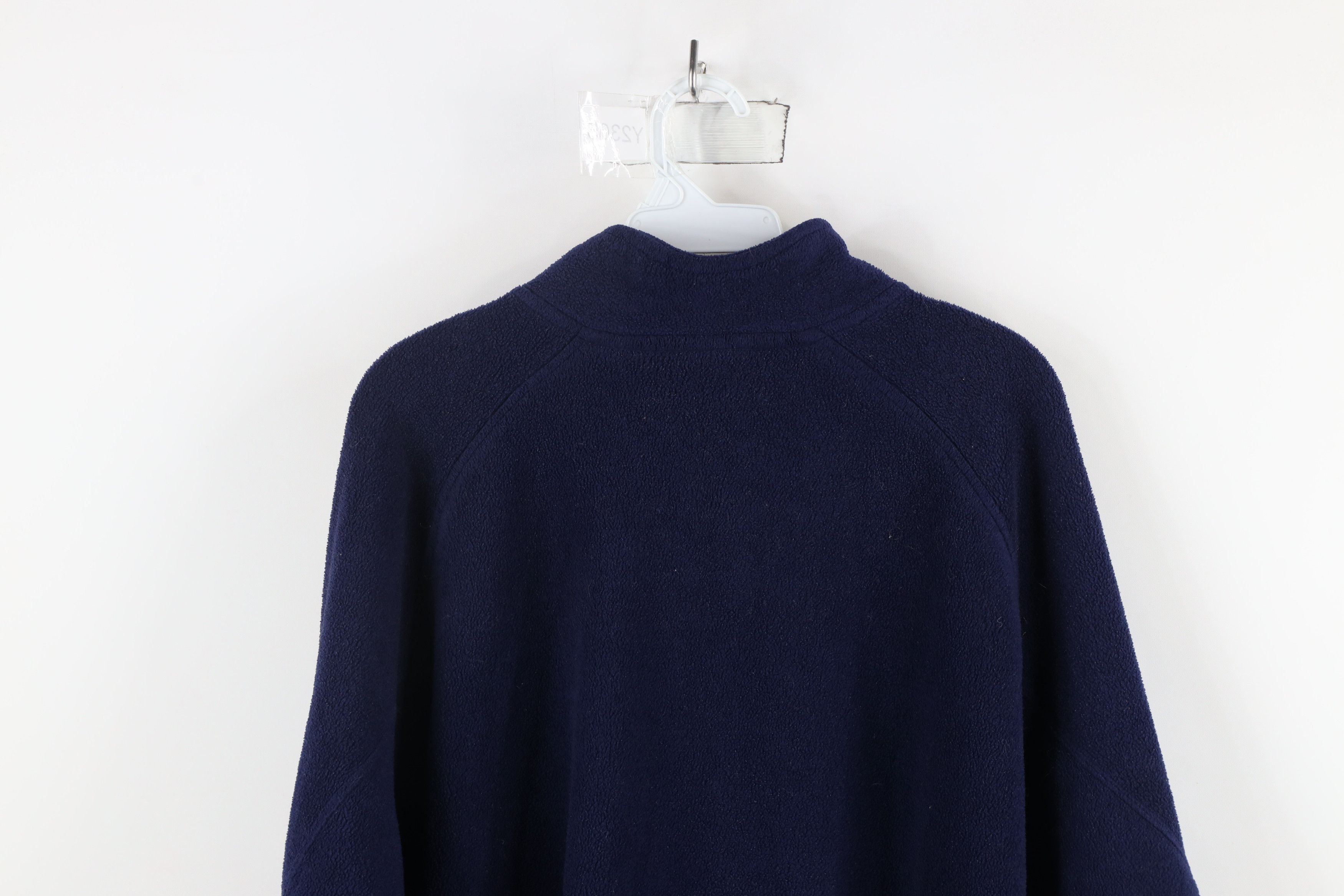 Vintage Vintage 90s Fleece University of Michigan Half Zip Sweater Size US XL / EU 56 / 4 - 13 Thumbnail