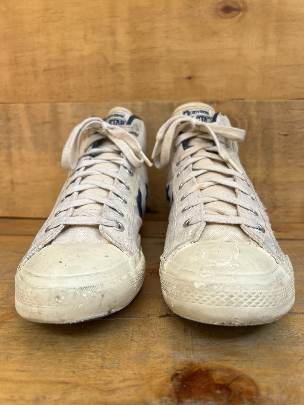 Converse Converse All Star 80S Old School Canvas Hi-Top Sneakers Size US 9.5 / EU 42-43 - 2 Thumbnail