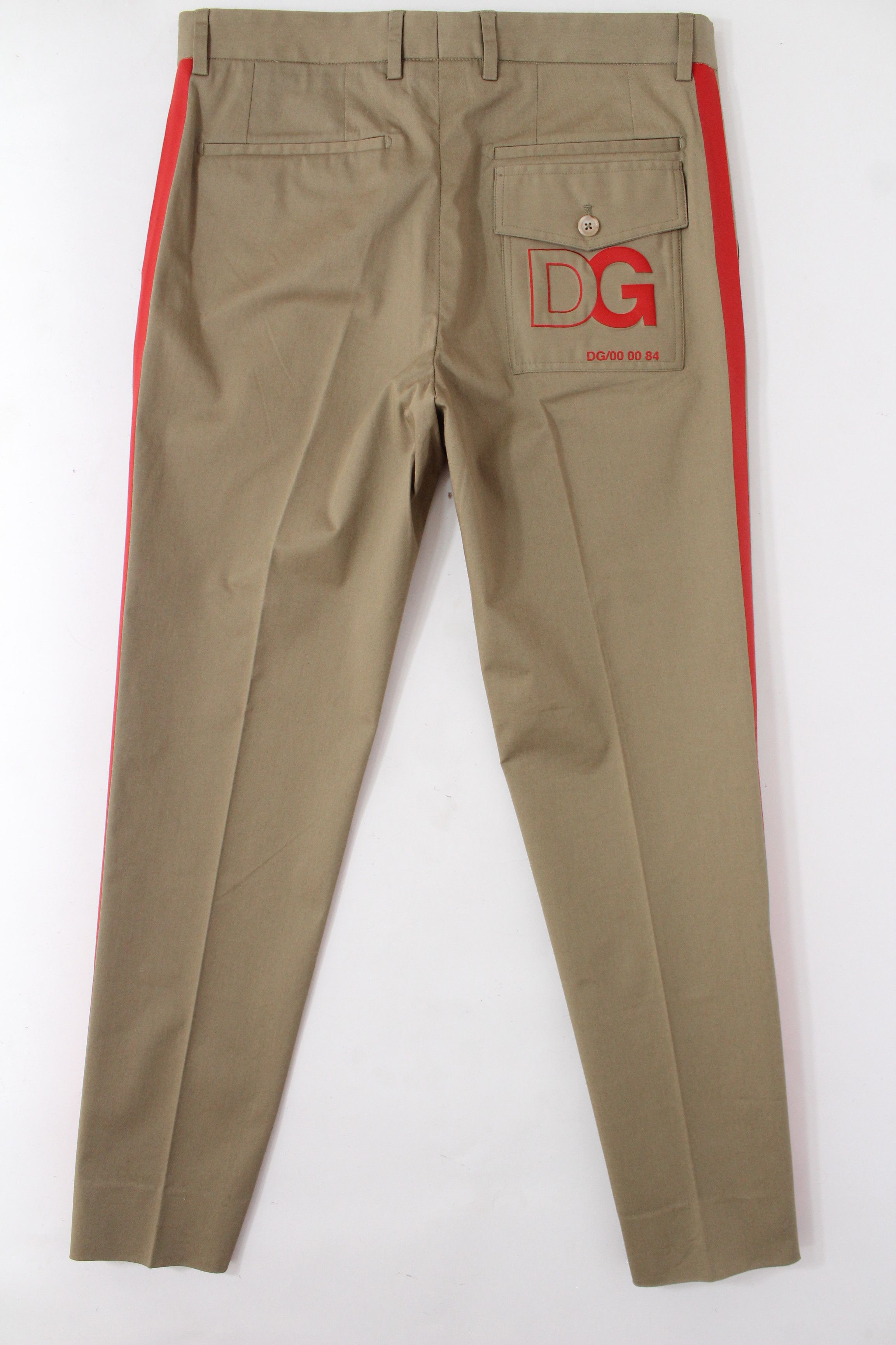 Dolce & Gabbana Dolce & Gabbana Side Stripe Chinos DG/00.00.84 Size US 30 / EU 46 - 1 Thumbnail