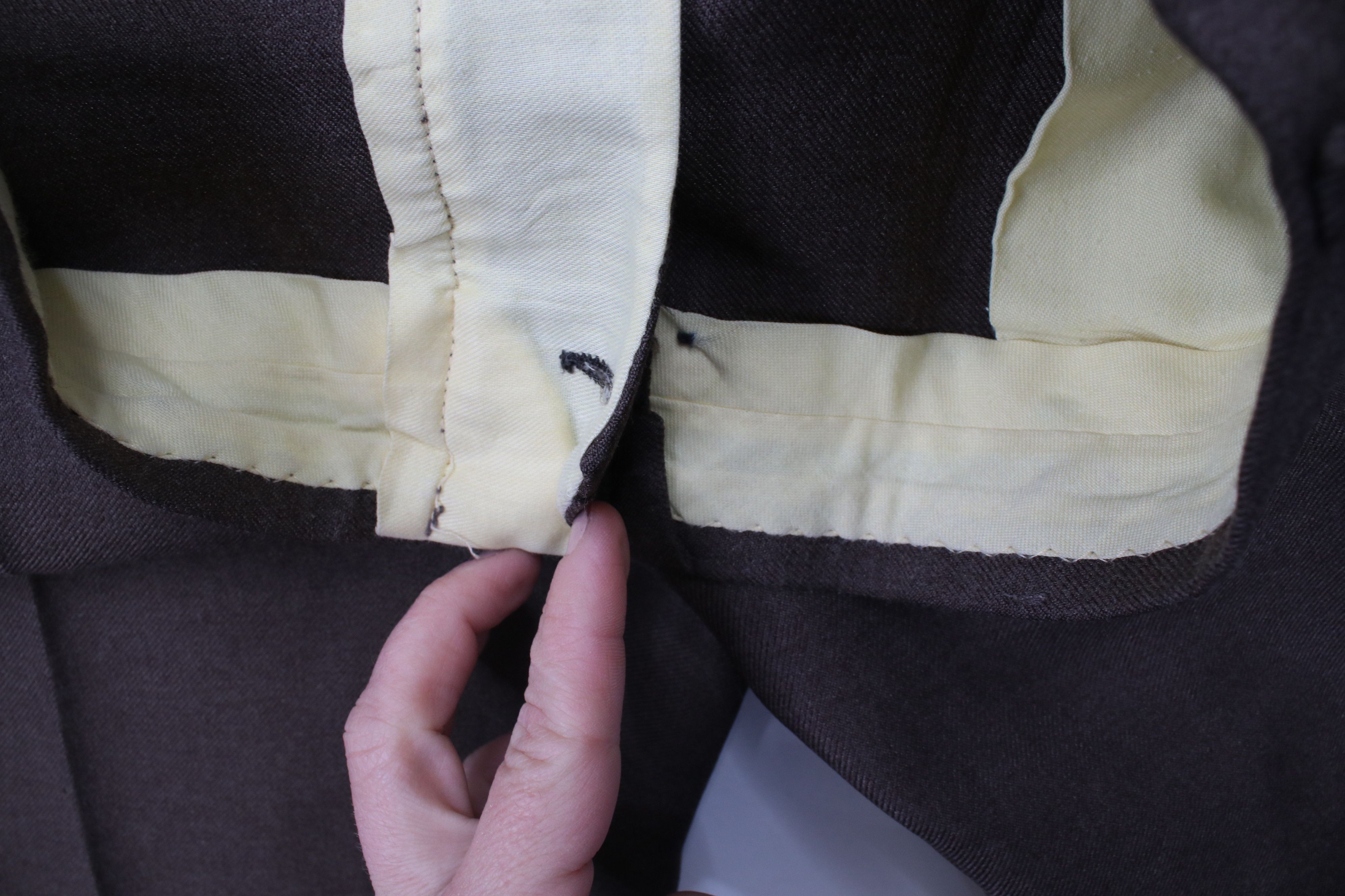 Vintage Vintage 70s Streetwear Flared Wide Leg Chino Pants Brown USA Size US 34 / EU 50 - 8 Thumbnail