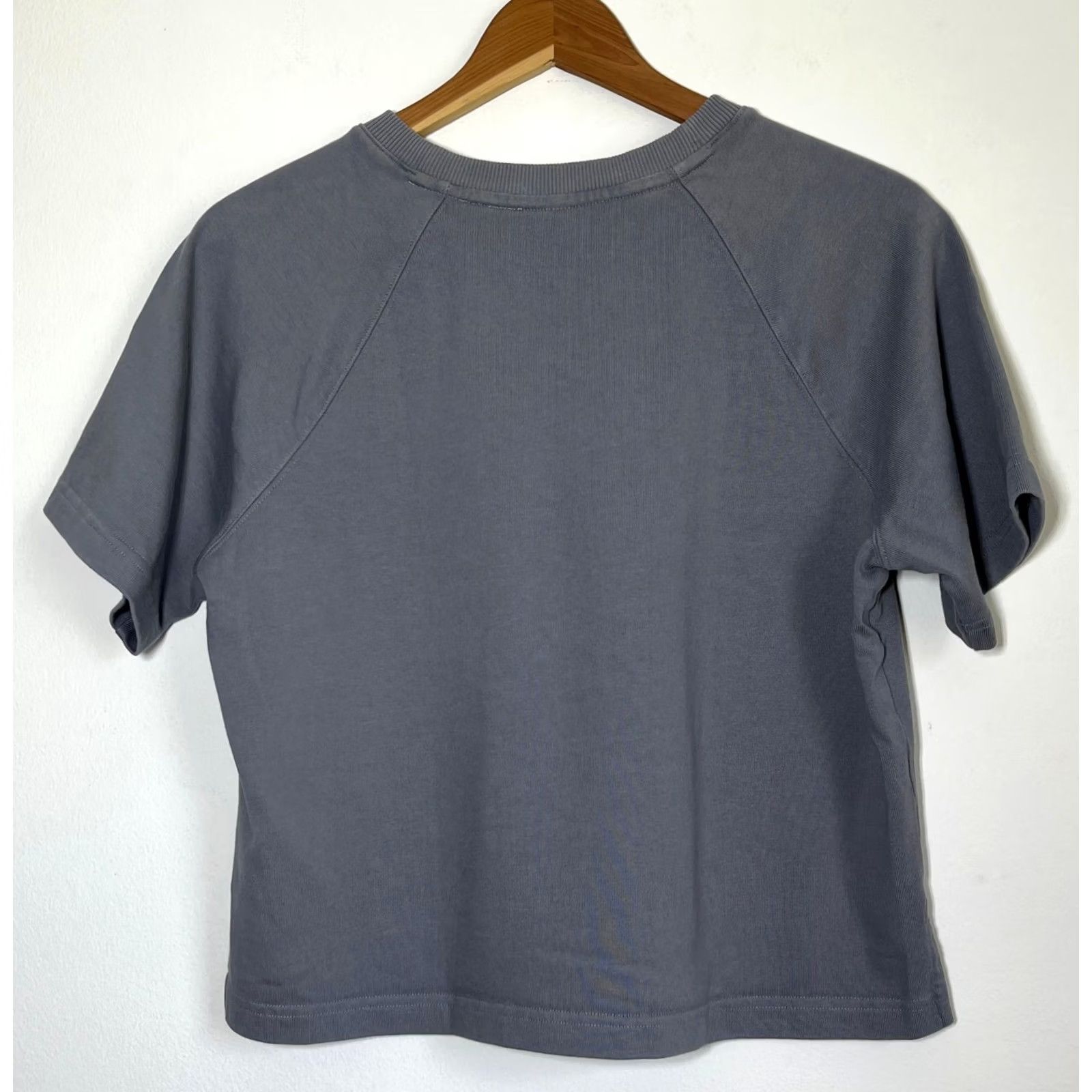 Vuori Vuori Women's Mackenzie Short Sleeve Top T-Shirt XS Gray 100% Cotton VW1190 Size XS / US 0-2 / IT 36-38 - 3 Thumbnail