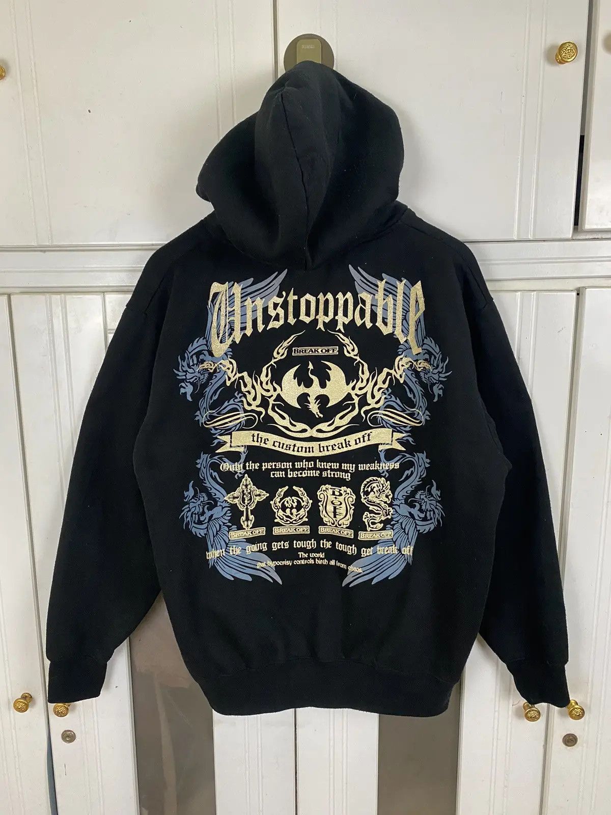 Japanese Brand × Vintage Vintage Break Off Dragon Hoodie Size US L / EU 52-54 / 3 - 1 Thumbnail