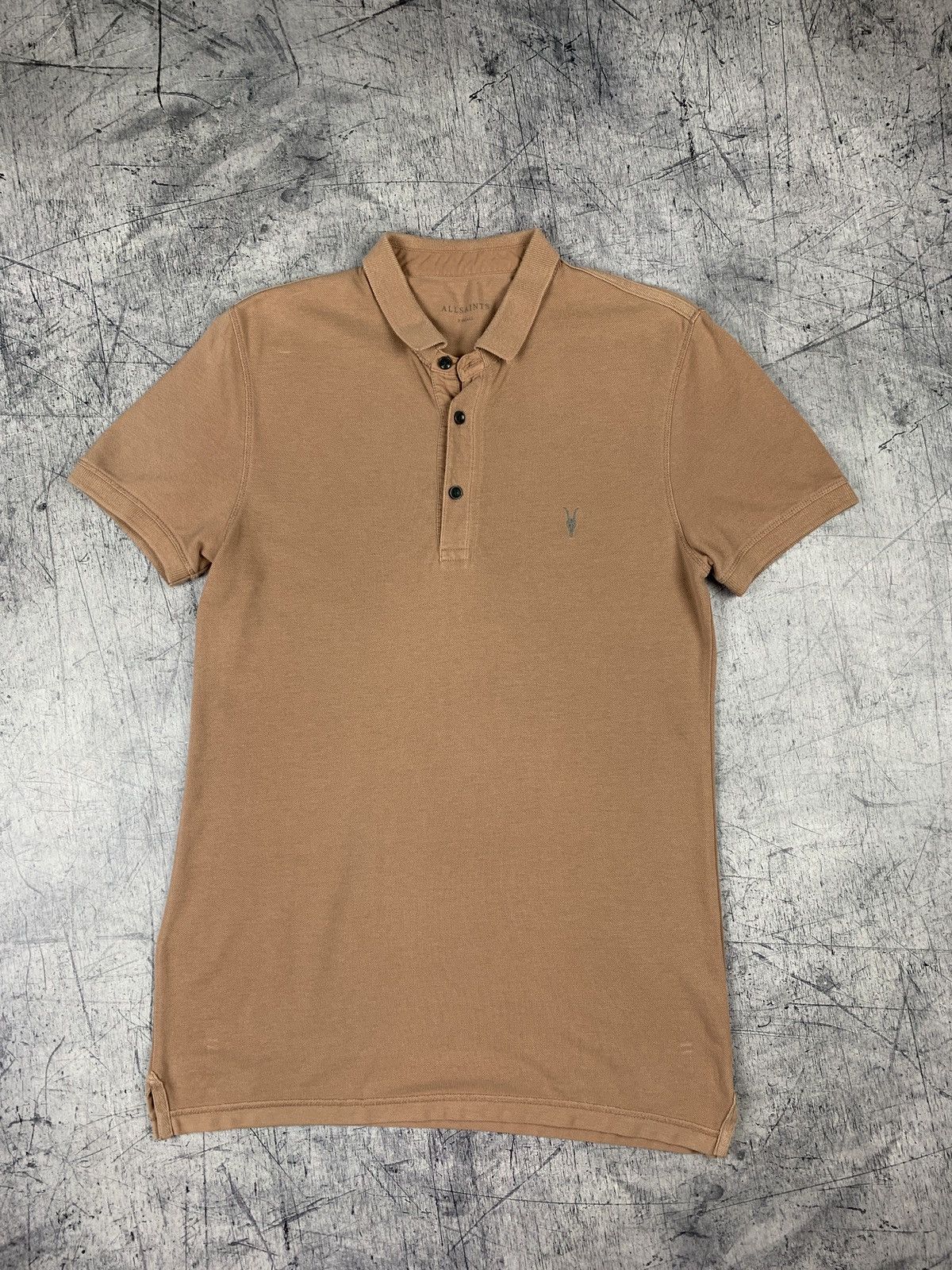 Allsaints Allsaints Reform Polo Shirt Buttons Up embroidered logo y2k Size US XS / EU 42 / 0 - 7 Thumbnail