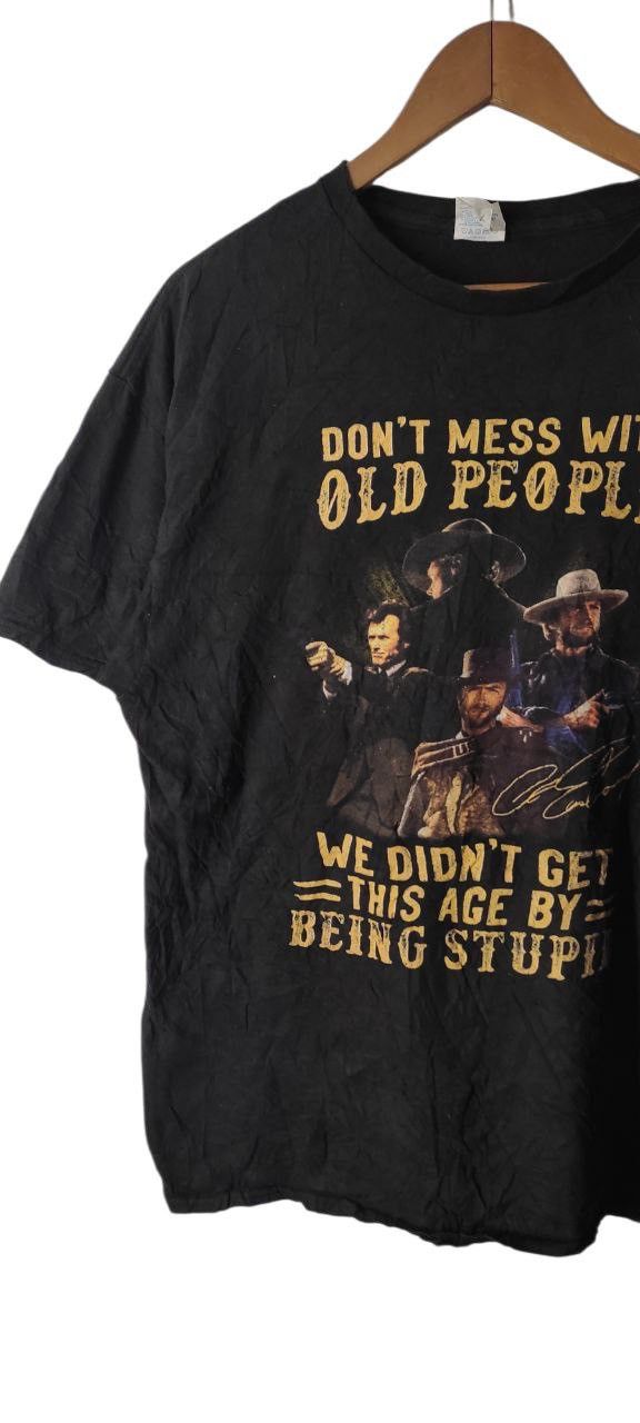 Vintage VINTAGE CLINT EASTWOOD MOVIES TEE Size US M / EU 48-50 / 2 - 6 Thumbnail