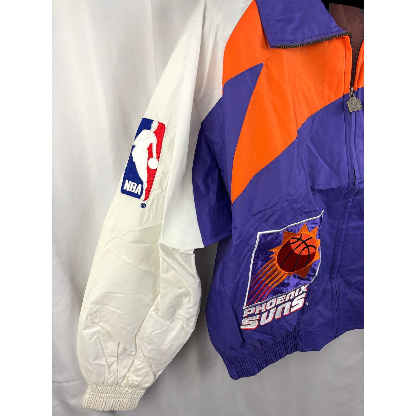 Logo Athletic Phoenix Suns Sharktooth Windbreaker Jacket L NWT Vintage 90s Size US L / EU 52-54 / 3 - 8 Thumbnail