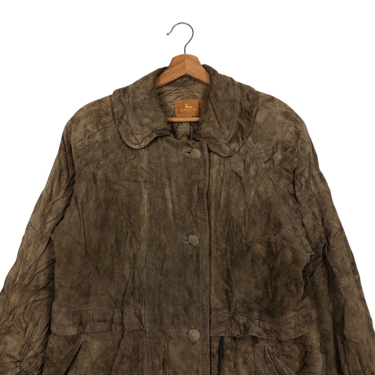 Lancel 📌Rich Brown Vintage Leather Jacket Biker Lancel Paris Size US M / EU 48-50 / 2 - 4 Thumbnail