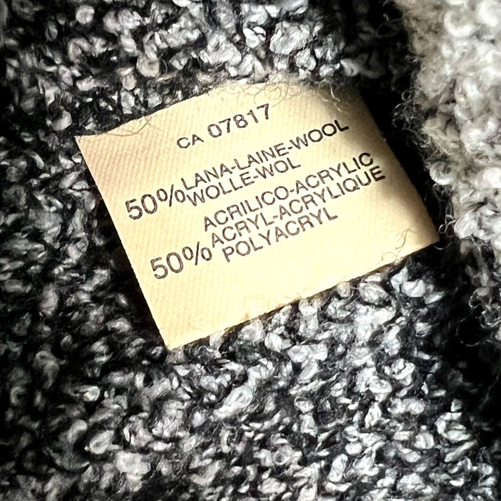 Vintage Vintage Oggi Mens Sweater XL Gray Wool Blend Size US XL / EU 56 / 4 - 5 Thumbnail