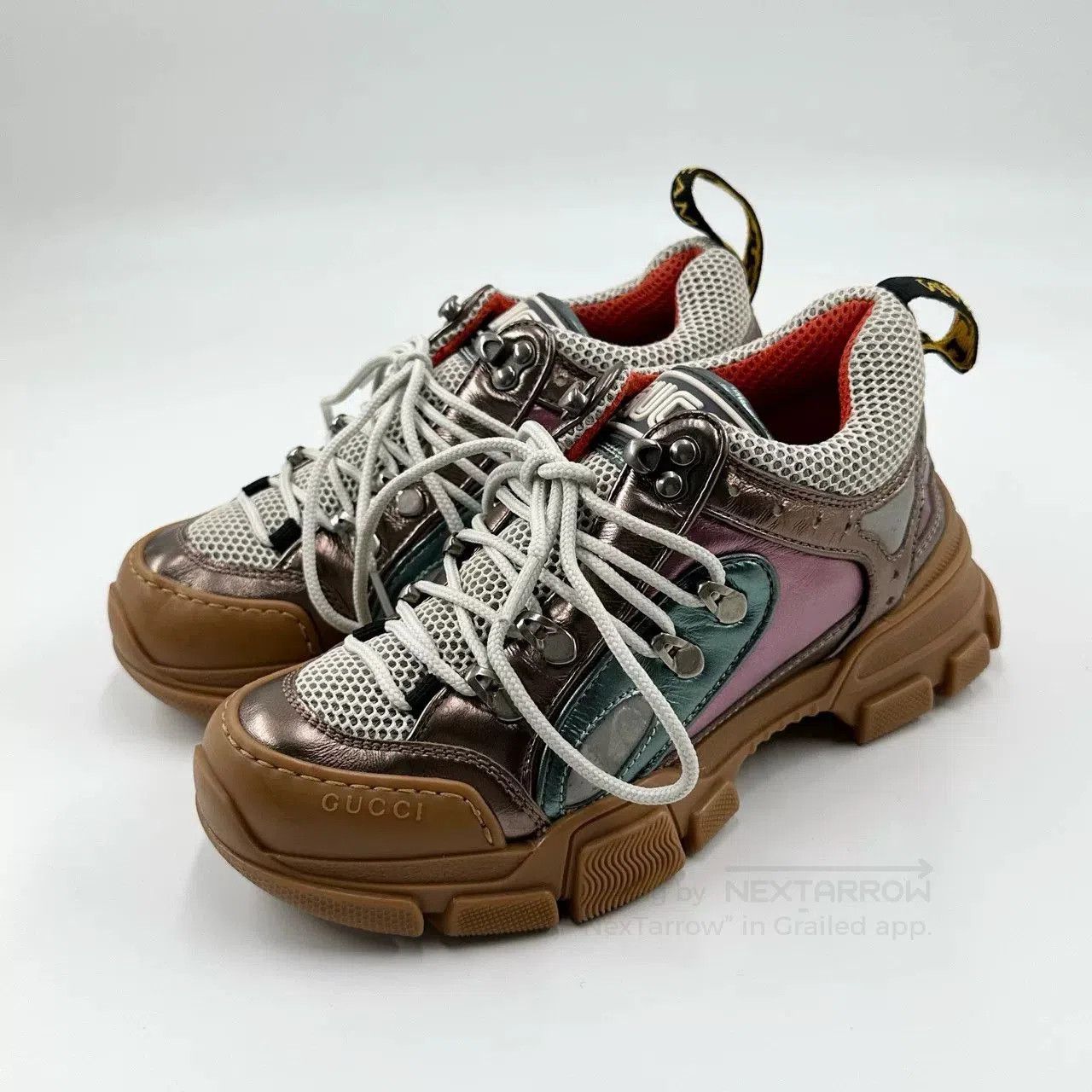 Gucci Gucci Colorblock Platform Hiking Dad Shoes. Size US 4 / IT 34 - 1 Thumbnail