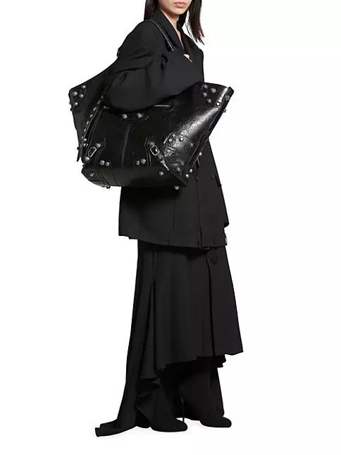 Balenciaga o1mt1gz0325 Size: OS / Le Cagole Large Carry Bag in Black Size ONE SIZE - 3 Thumbnail