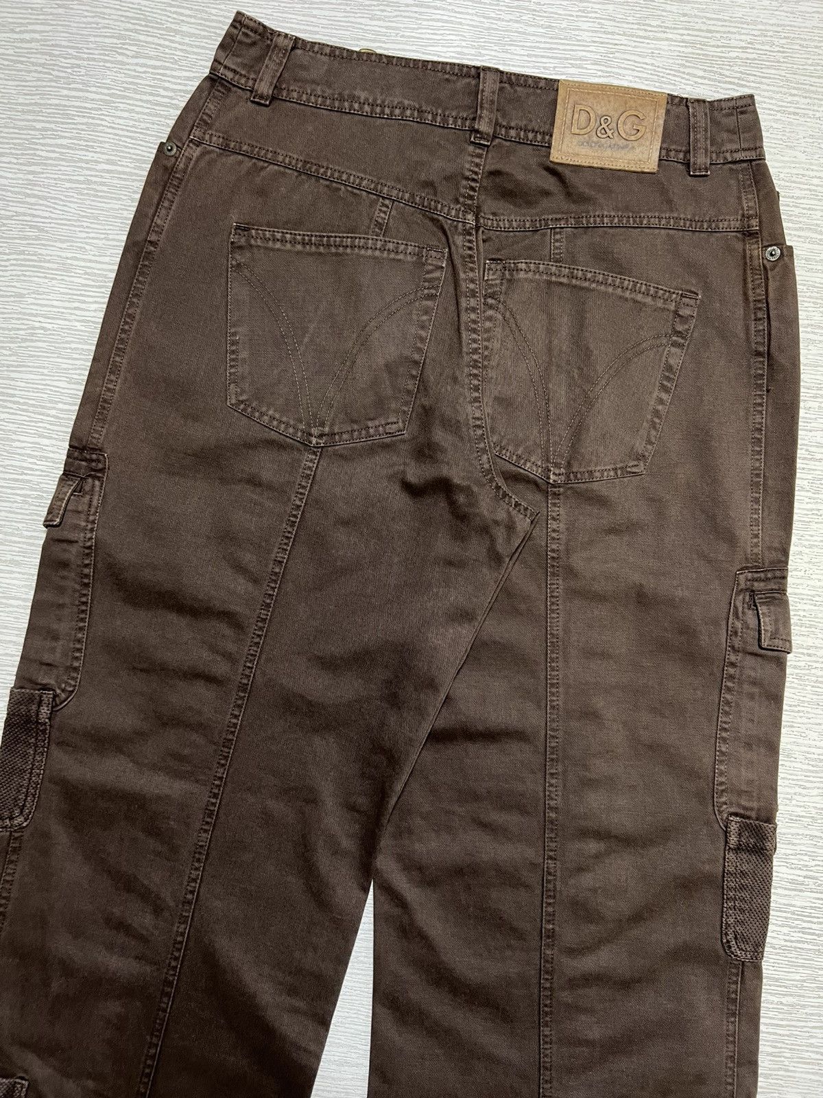 Dolce & Gabbana D&G - SS03 - Full Zip Parachute Aviator Cargo Pants Size US 28 / EU 44 - 12 Thumbnail