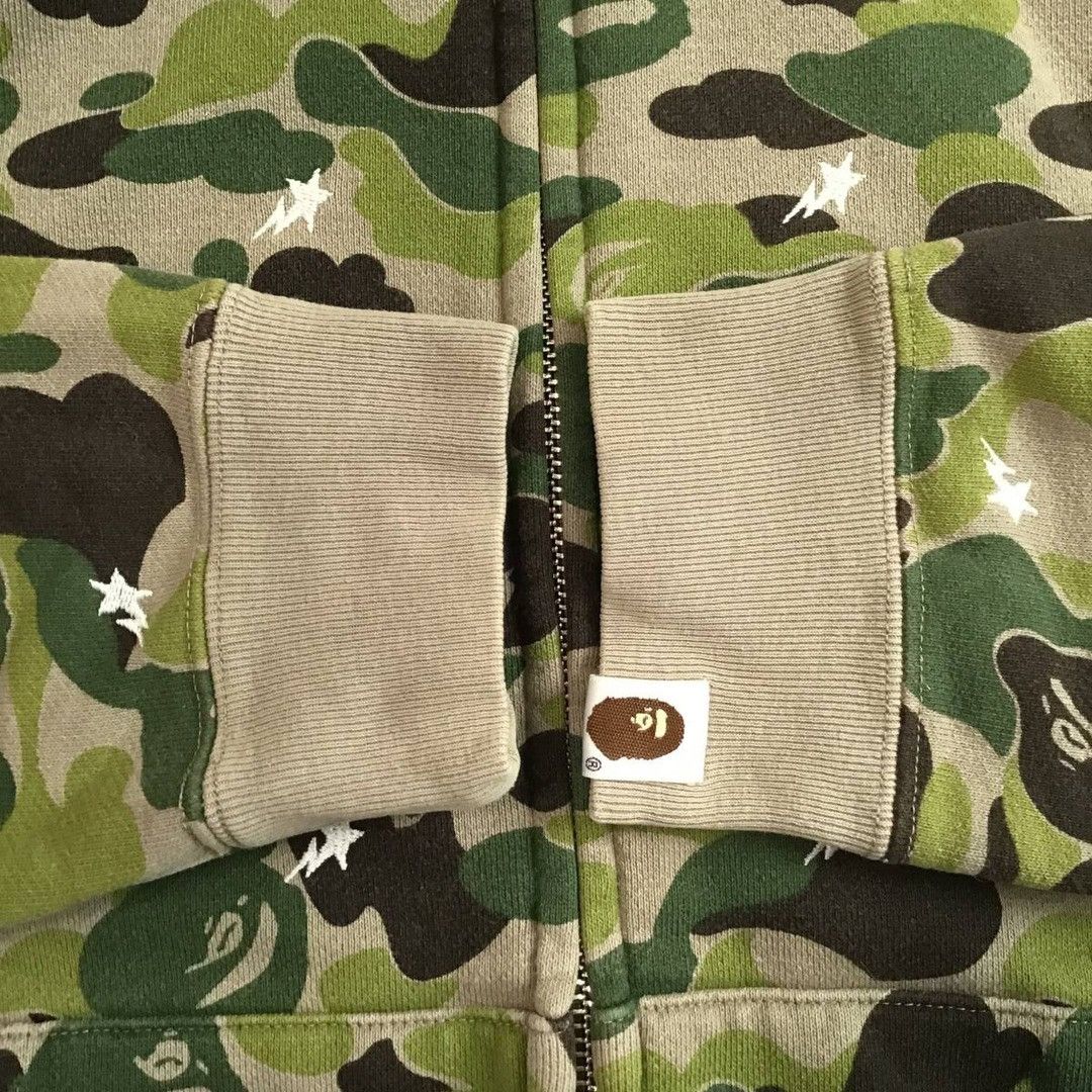 Bape ABC CAMO BAPE STA full zip hoodie a bathing ape star NIGO Size US S / EU 44-46 / 1 - 7 Thumbnail