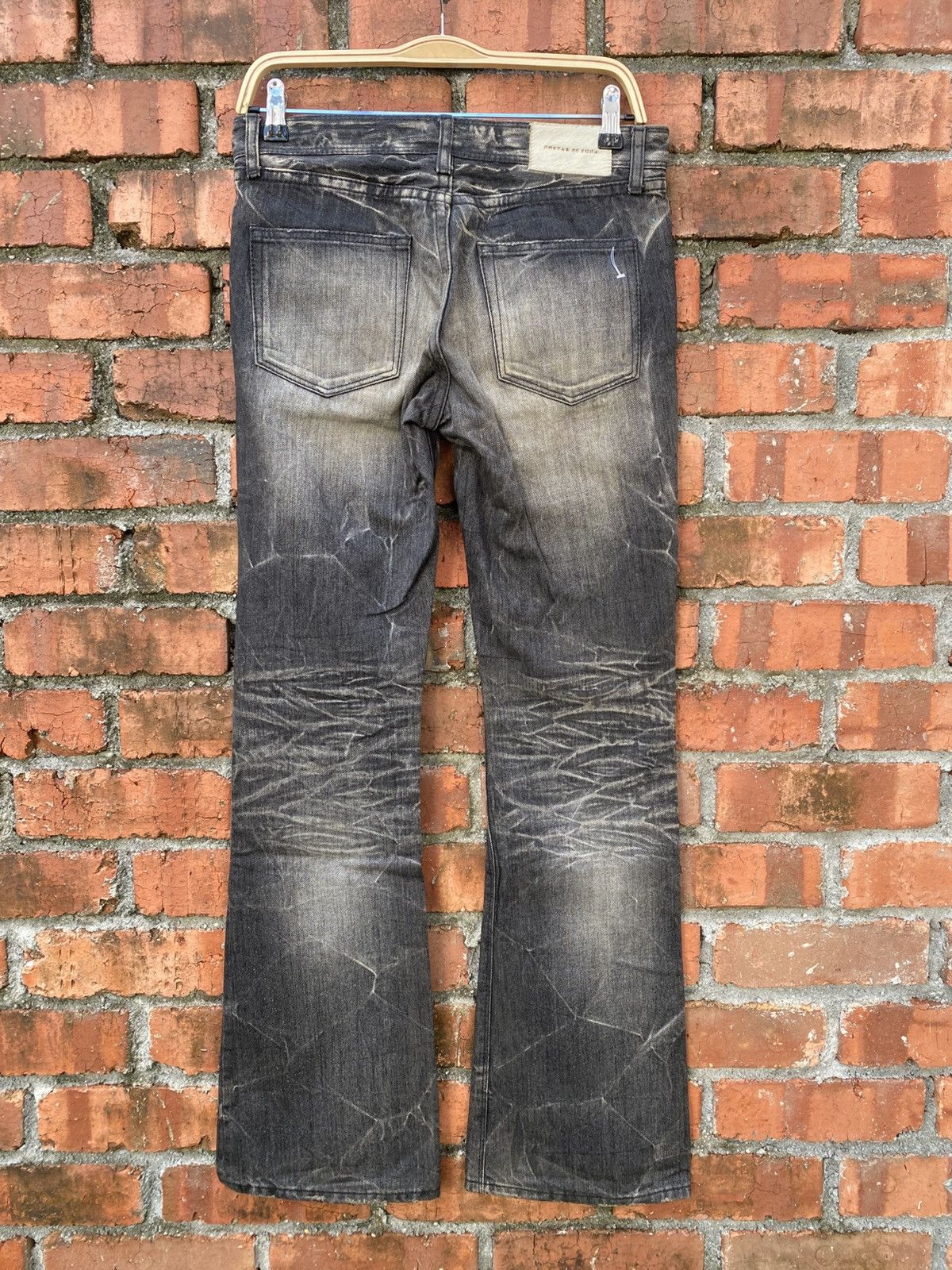 GOSTAR DE FUGA W30x31 Gostar de fuga flare denime Size 30" / US 8 / IT 44 - 2 Thumbnail