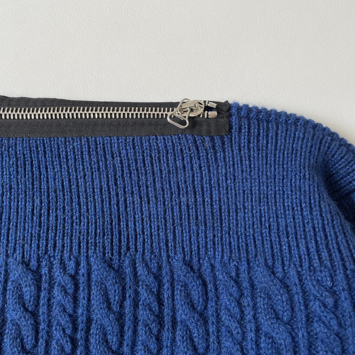 Raf Simons A/W 20 Oversized Cable Knit Sweater Size US M / EU 48-50 / 2 - 4 Thumbnail