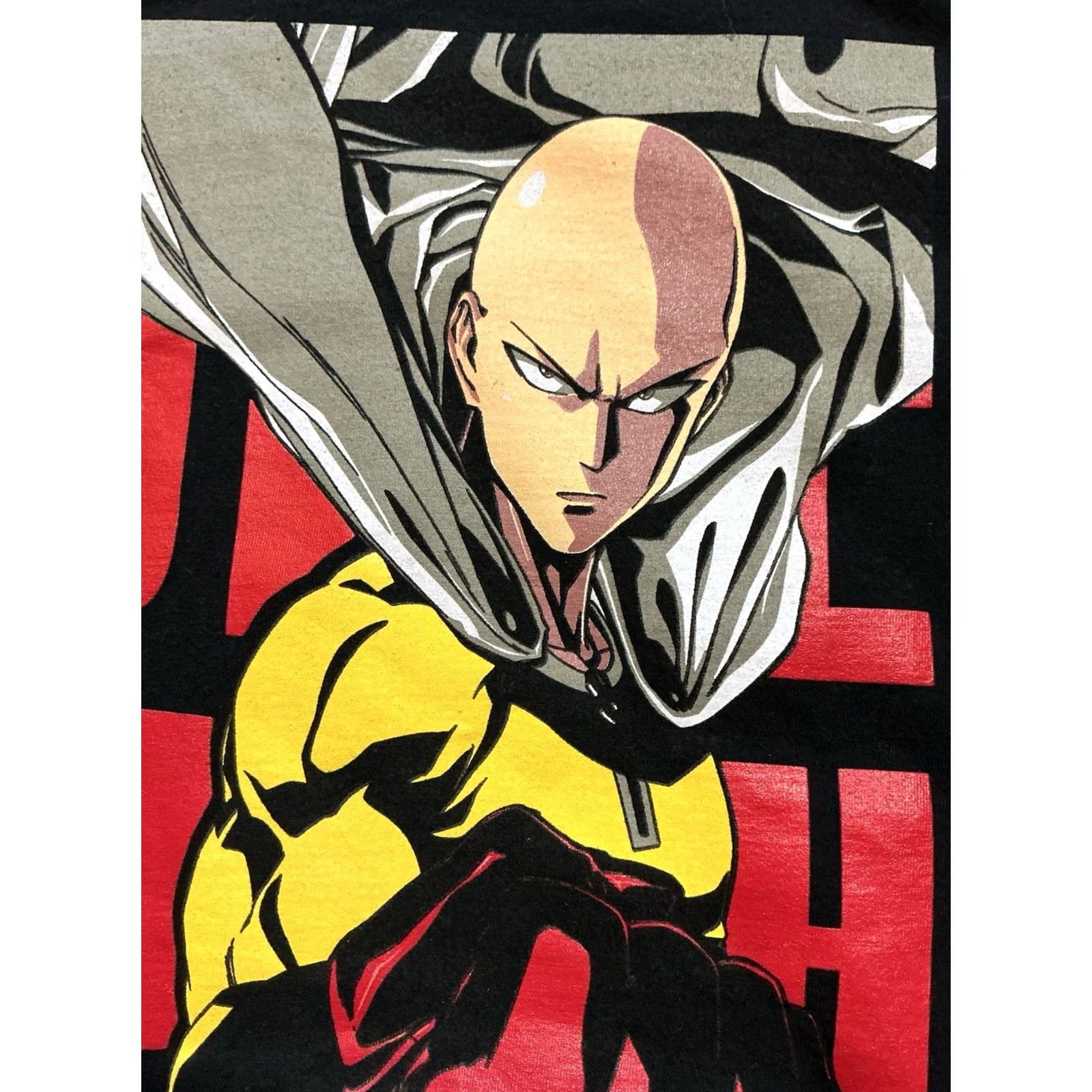 Vintage VINTAGE One Punch Man Superhero Manga Yusuke Murata Viz Media Black T-Shirt XL Men Size XL Shirt Black Boys Girls Mens Womens Size US XL / EU 56 / 4 - 7 Thumbnail