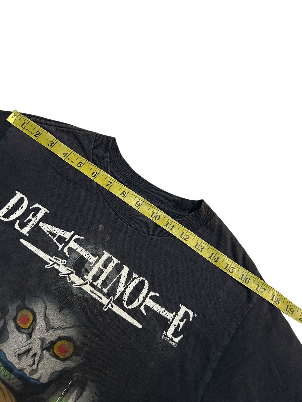 Anime Vintage Death Note Shonen Jump Anime Manga Shirt Sunfaded Size US S / EU 44-46 / 1 - 15 Thumbnail