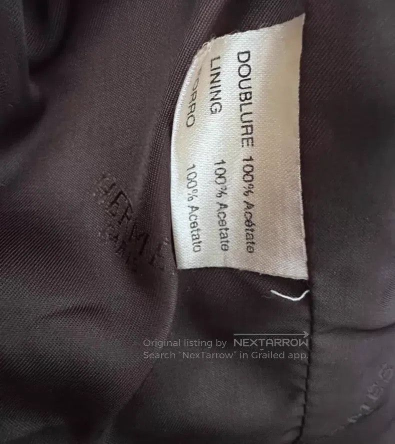 Hermes Hermes Sheepskin Leather Jacket Size US L / EU 52-54 / 3 - 4 Thumbnail