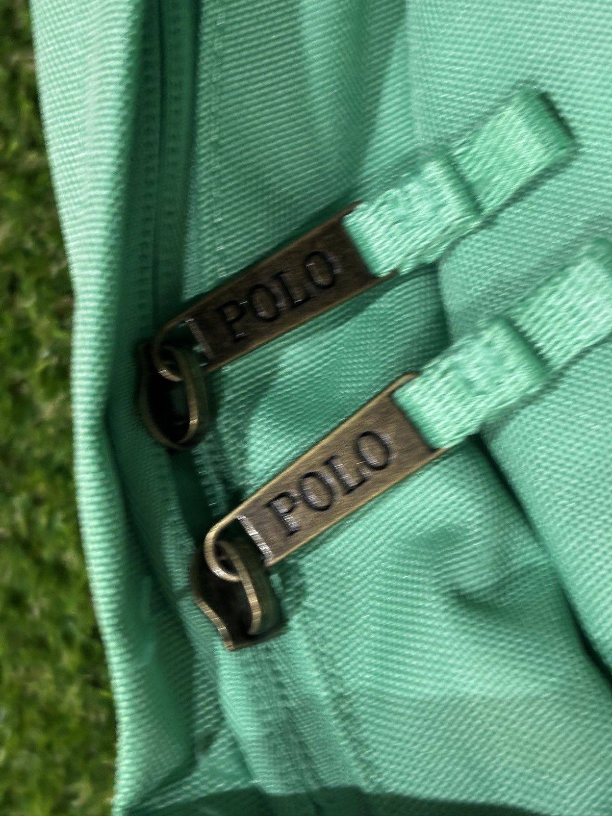 Polo Ralph Lauren Polo RL Bear Canvas Backpack College Plato Green 9AR149-F4L Size ONE SIZE - 6 Thumbnail
