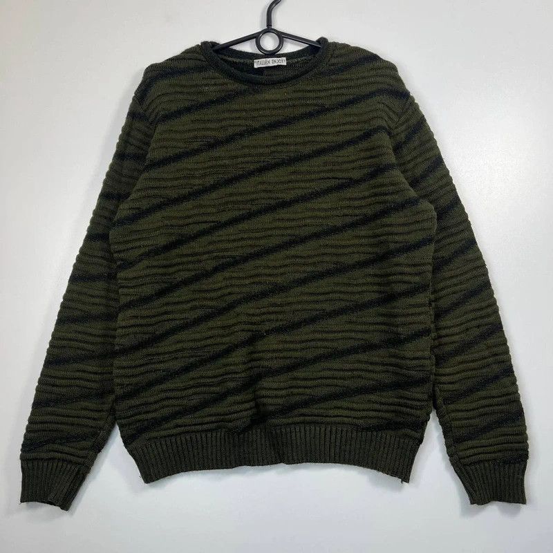 Other Italian Enjoy Knit Sweater Ribbed Crewneck Size M Size US M / EU 48-50 / 2 - 1 Thumbnail