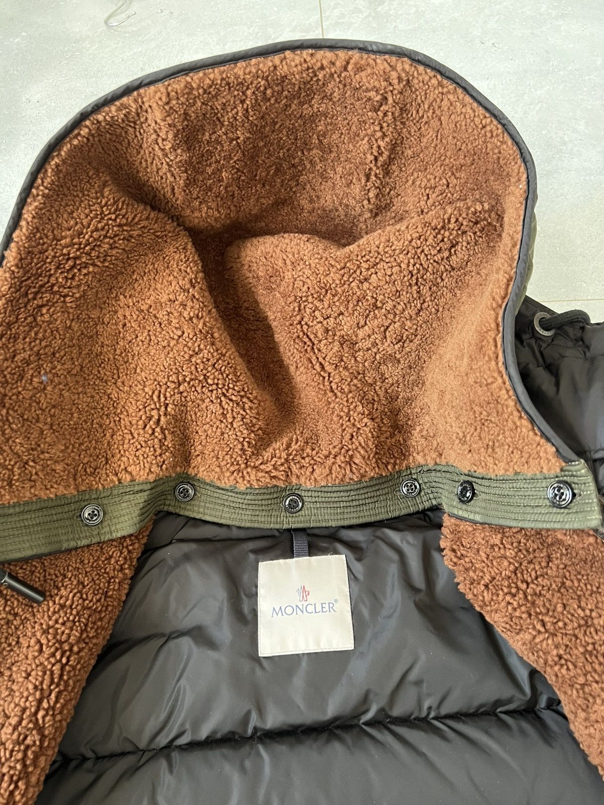 Moncler Real Leather and fur armand giubbotto Size US M / EU 48-50 / 2 - 6 Thumbnail