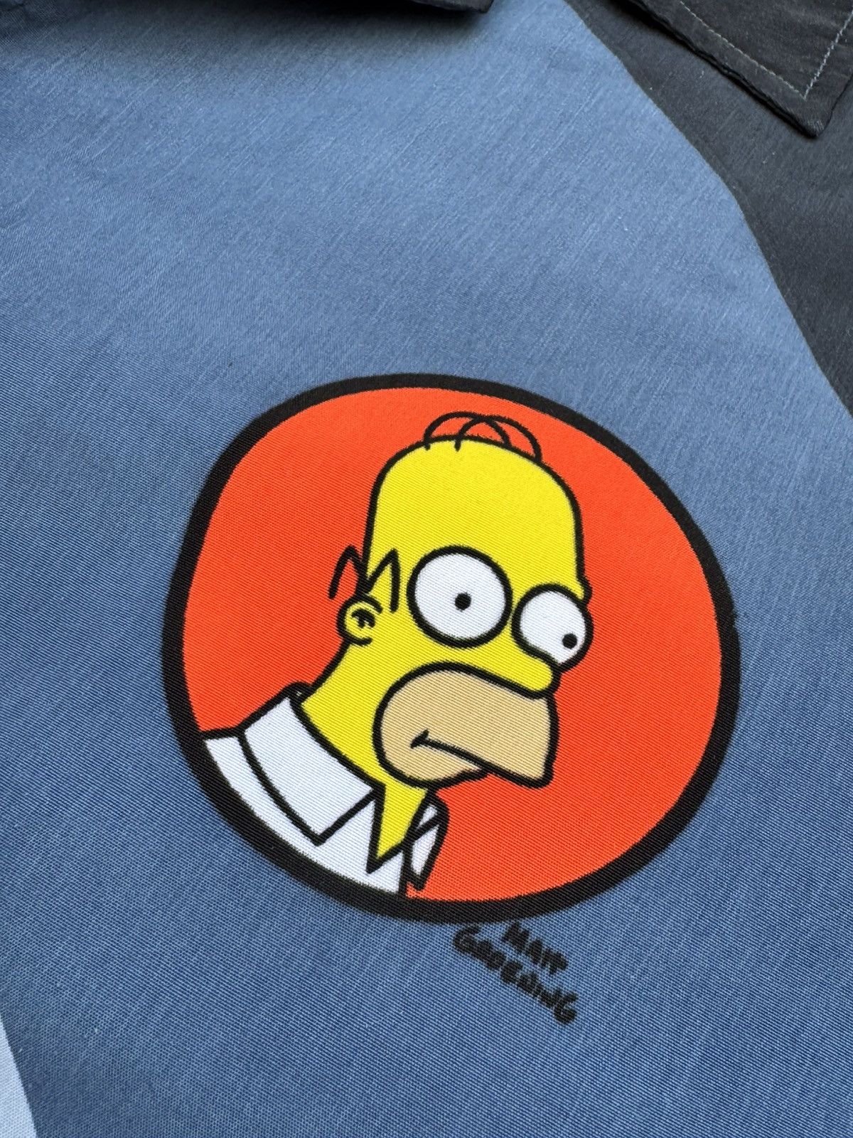 The Simpsons The Simpsons Duff Beer Fox 2002 Bowling Shirt Size US L / EU 52-54 / 3 - 6 Thumbnail