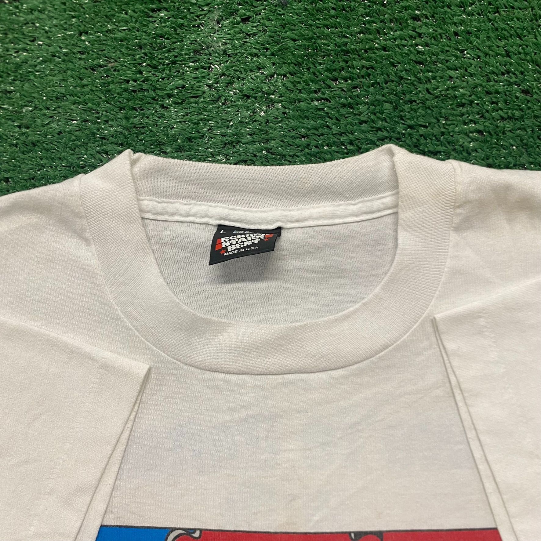 Vintage Vintage 90s Cancer Research T-Shirt Health Science Single St Size US L / EU 52-54 / 3 - 3 Thumbnail