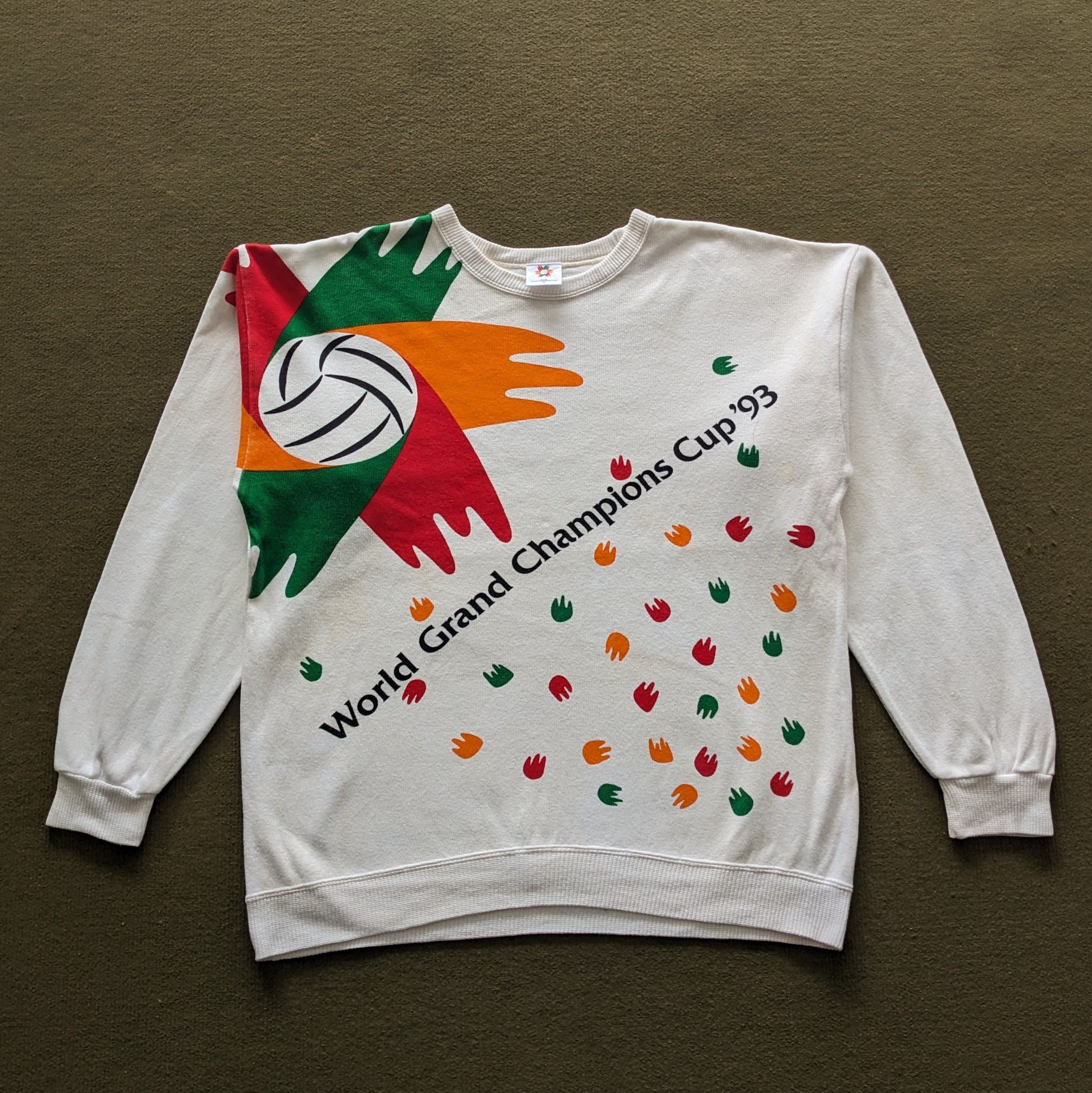 Champion Vintage World Grand Champions Cup '93 Sweatshirt Size US L / EU 52-54 / 3 - 1 Thumbnail