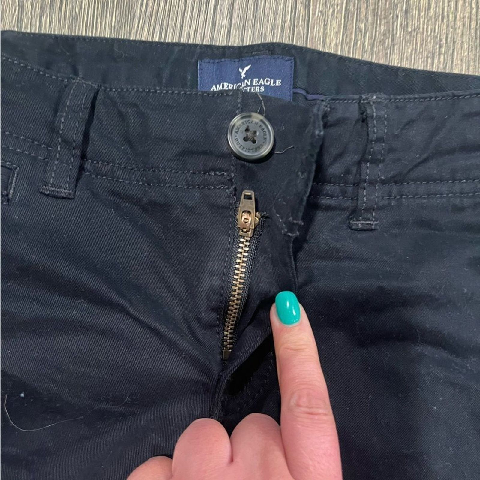 American Eagle Outfitters American Eagle Outfitters Womens Shortie Shorts Stretch 4 Size 27" / US 4 / IT 40 - 4 Thumbnail