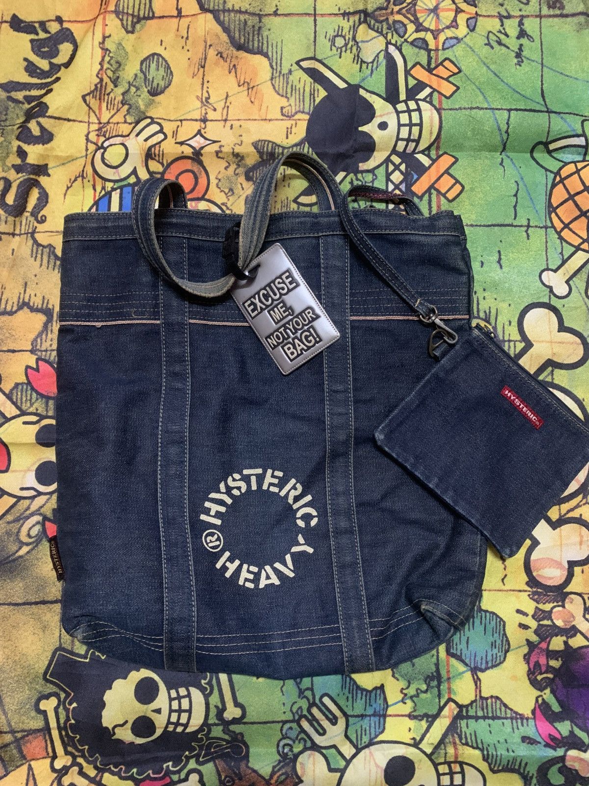 Hysteric Glamour Rare item Hysteric Glamour raw denim heavy Selvedge Size ONE SIZE - 14 Thumbnail