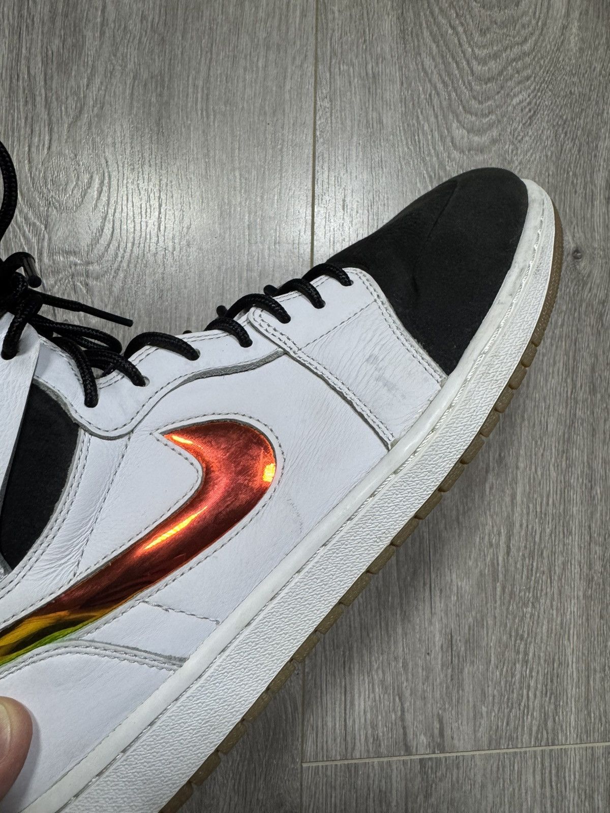 Jordan Brand × Nike Jordan 1 Retro Nouveau Dunk From Above - Size 12.5 Size US 12.5 / EU 45-46 - 8 Thumbnail