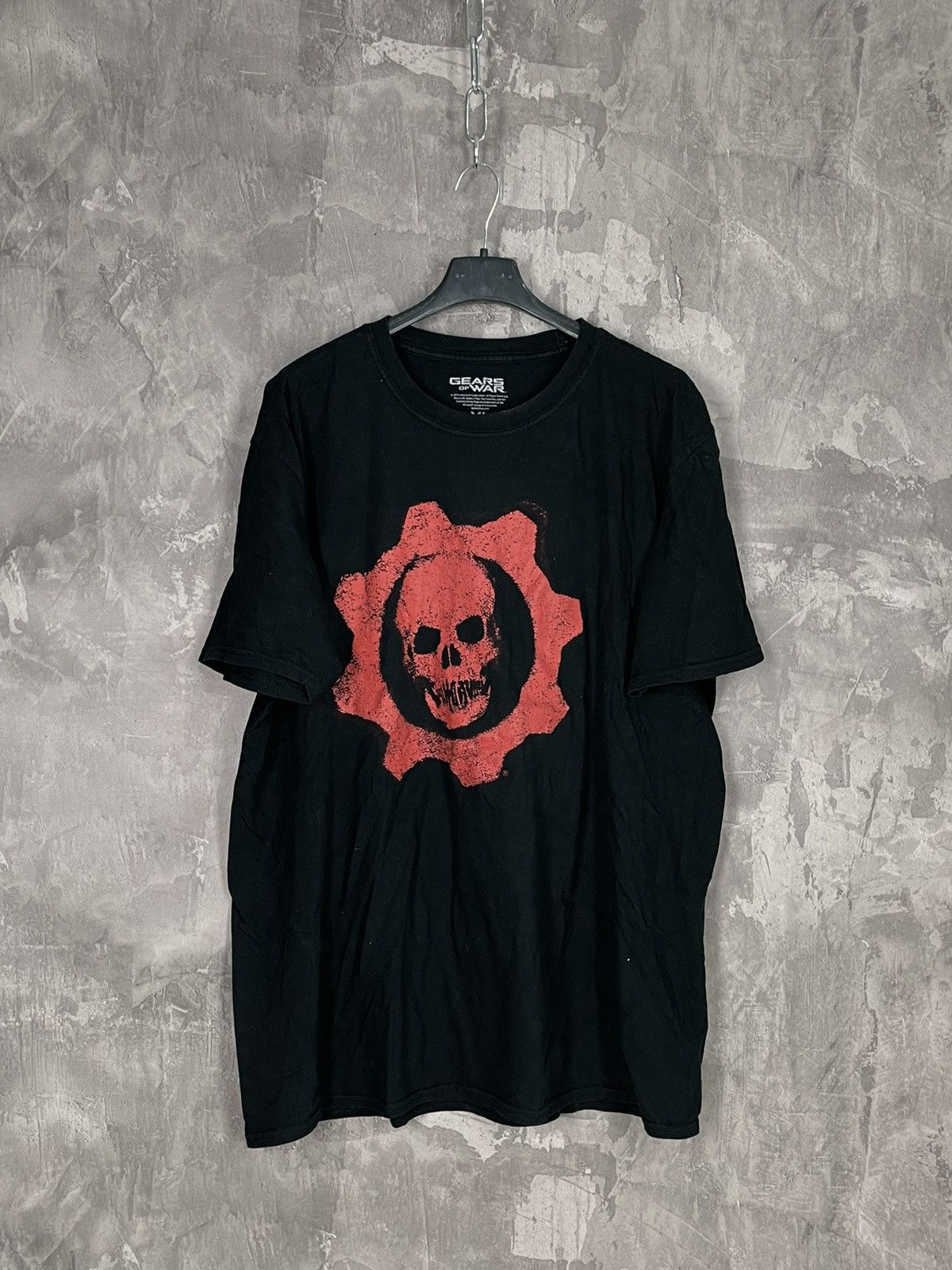 Vintage Vintage Gears of War T shirt 00s Video Game Black Sz M Size US M / EU 48-50 / 2 - 1 Thumbnail