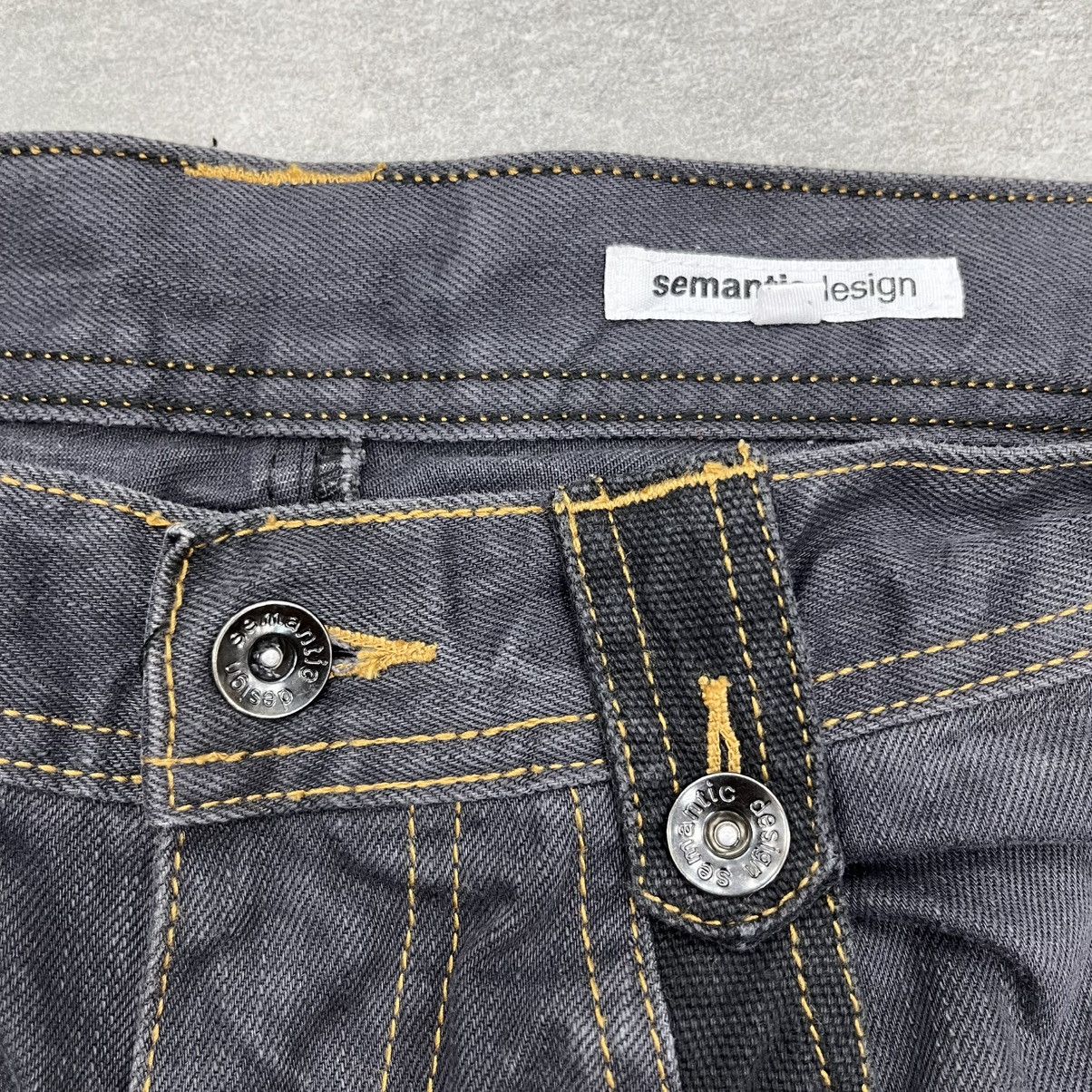 Japanese Brand Semantic Design Spiral Cut Jeans Size US 32 / EU 48 - 10 Thumbnail