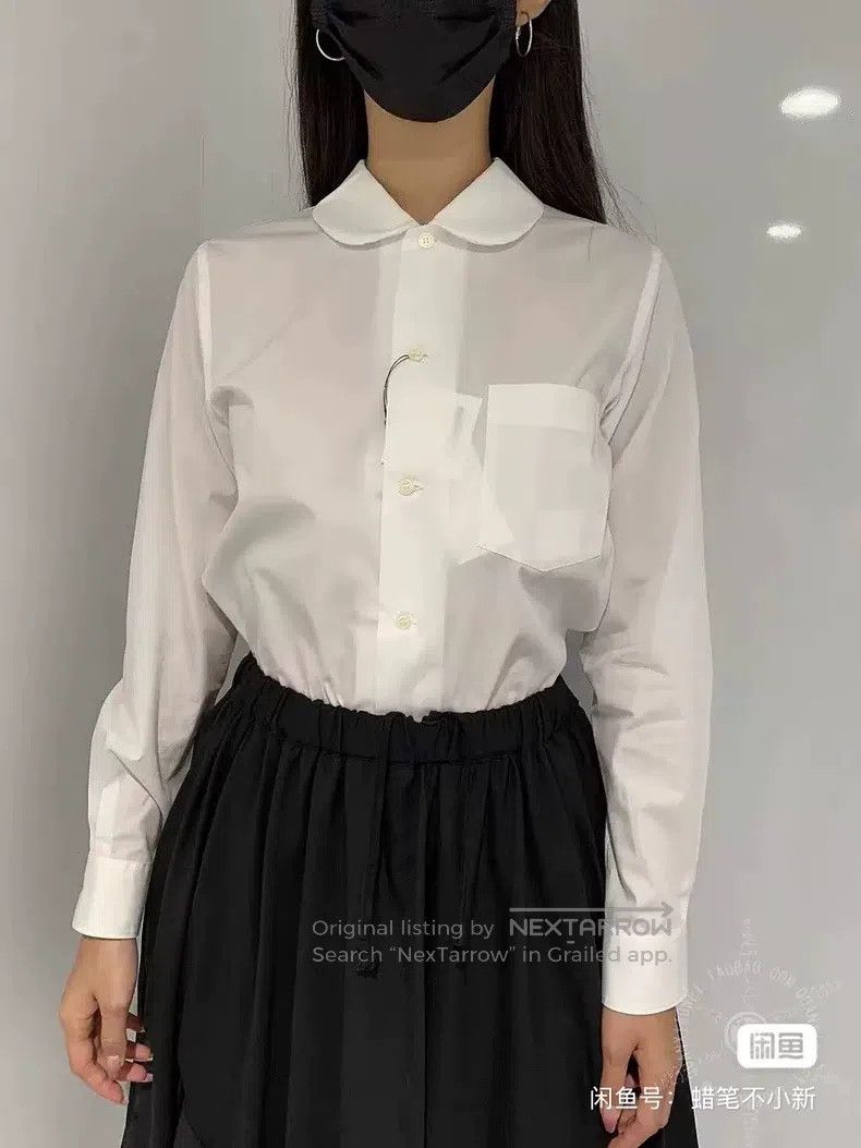 Comme des Garcons Comme Des Garcons Shirt with chest pocket, round neck, sho Size S / US 4 / IT 40 - 1 Thumbnail