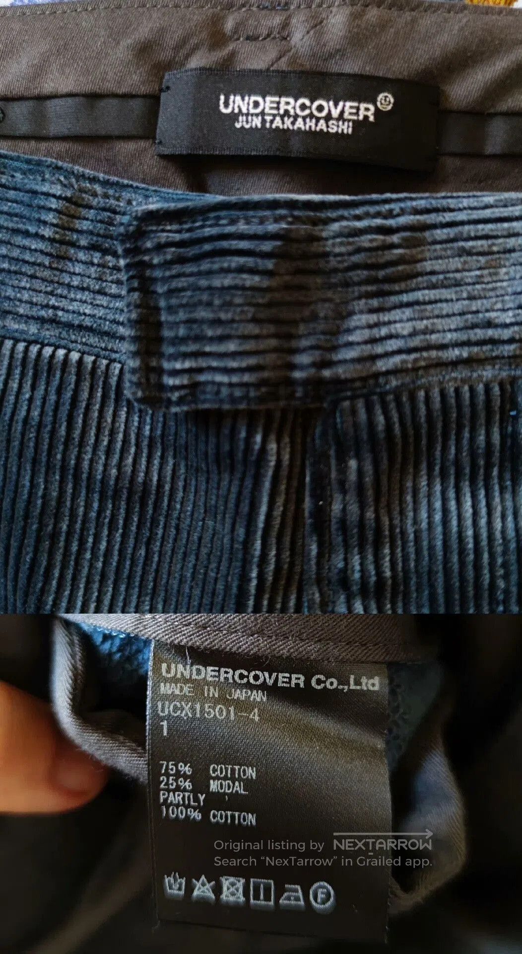 Undercover Undercover Special Gloss Corduroy Pants. Size US 28 / EU 44 - 7 Thumbnail