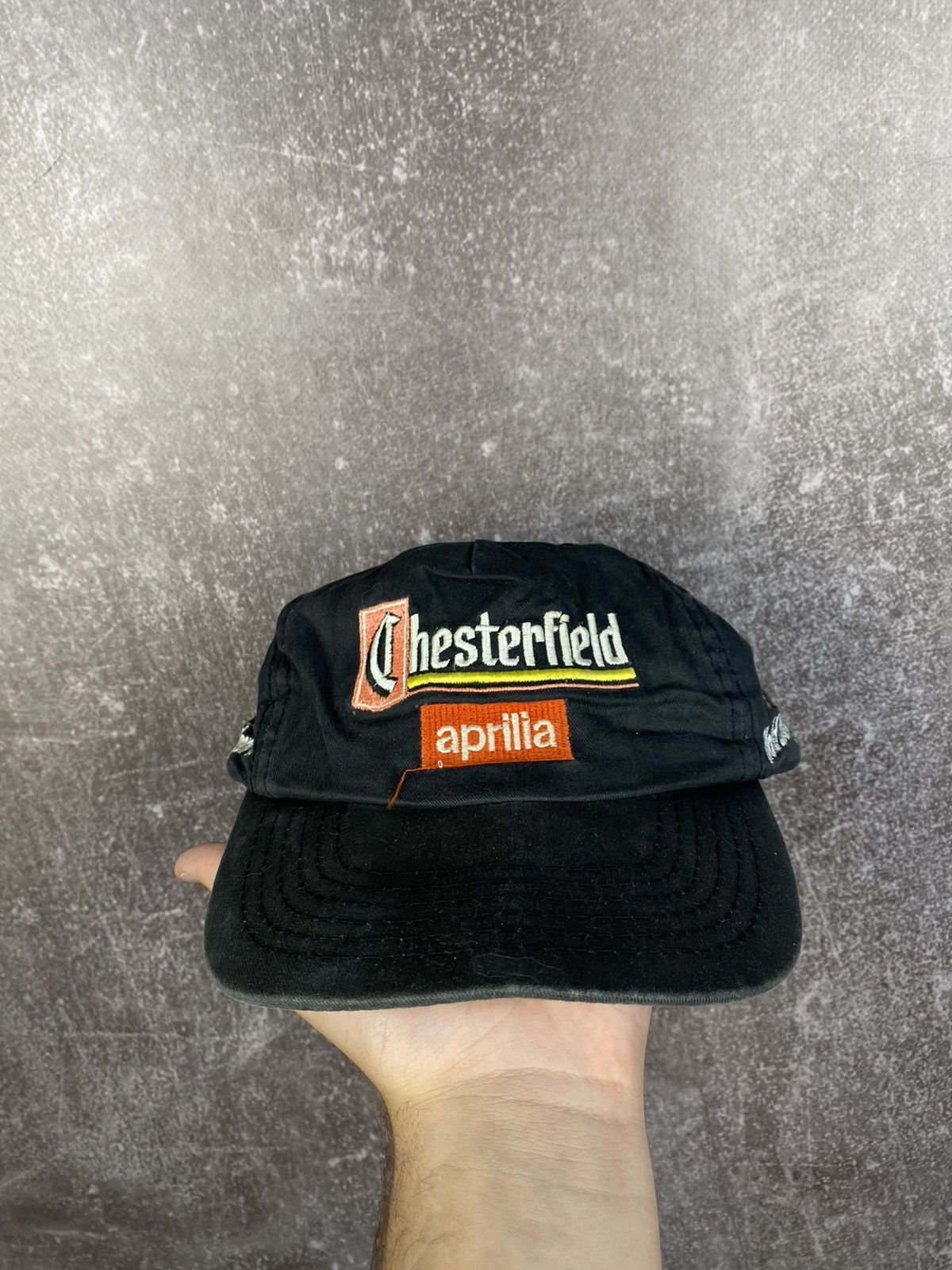 Vintage Vintage 90s Chesterfield Aprillia Racing Nice Design Size ONE SIZE - 1 Thumbnail