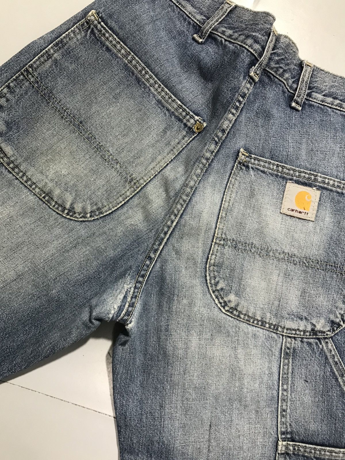 Carhartt Vintage carhartt repaired double knee workwear Size US 30 / EU 46 - 10 Thumbnail