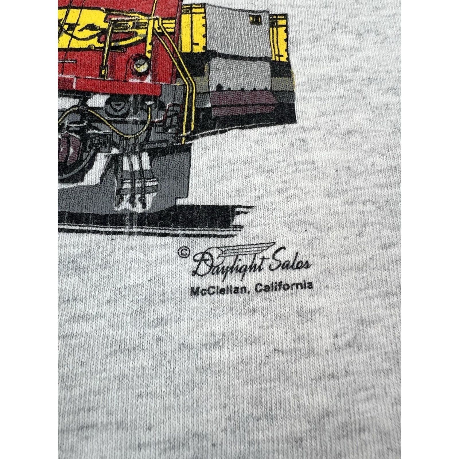 Gildan California Railroad Museum Sante Fe All The Way Trains Shirt Size XL Size US XL / EU 56 / 4 - 4 Thumbnail