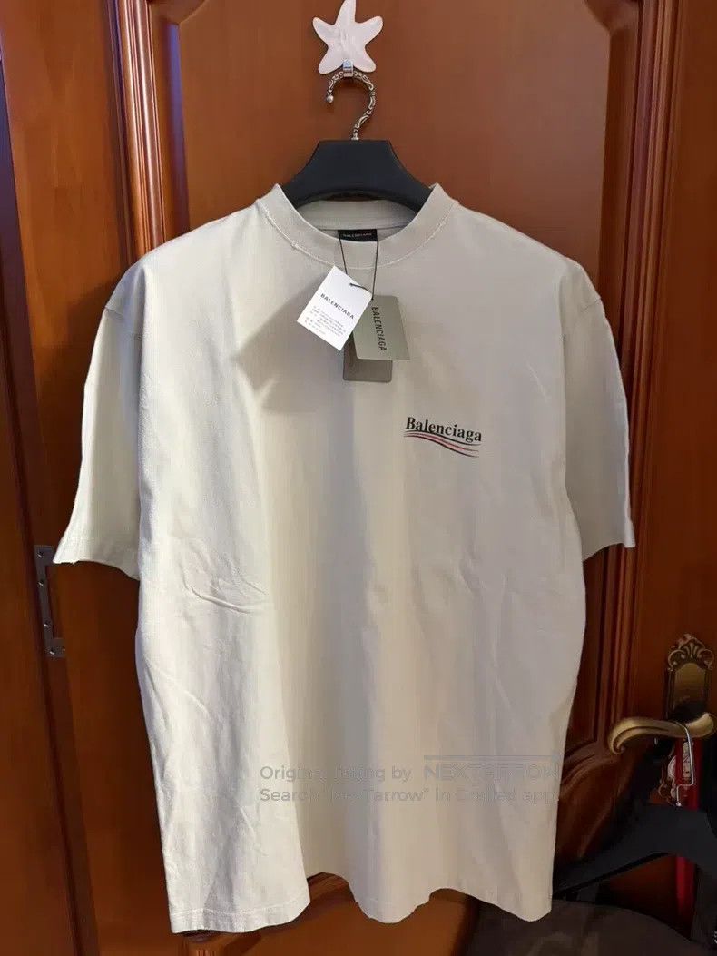 Balenciaga Off-white distressed logo Coca-Cola short-sleev