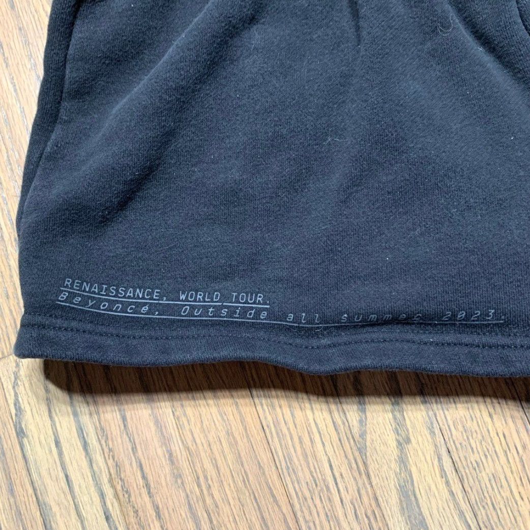 Vintage Beyoncé THIQUE Black Bermuda Shorts Women M Medium Official Renaissance World Tour Black Shorts Womens M Size 32" / US 10 / IT 46 - 2 Thumbnail